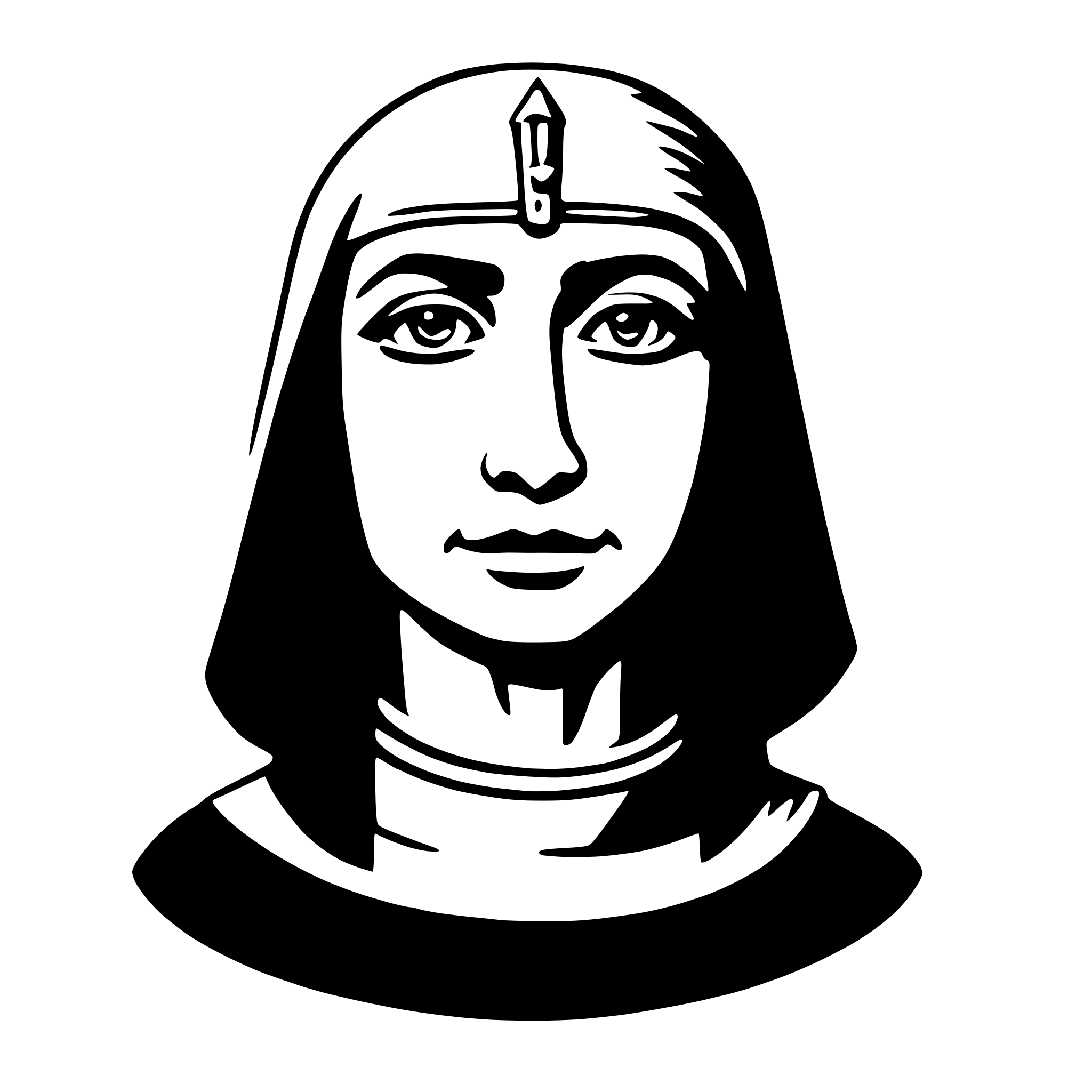 AI-generated SVG of 'ra'