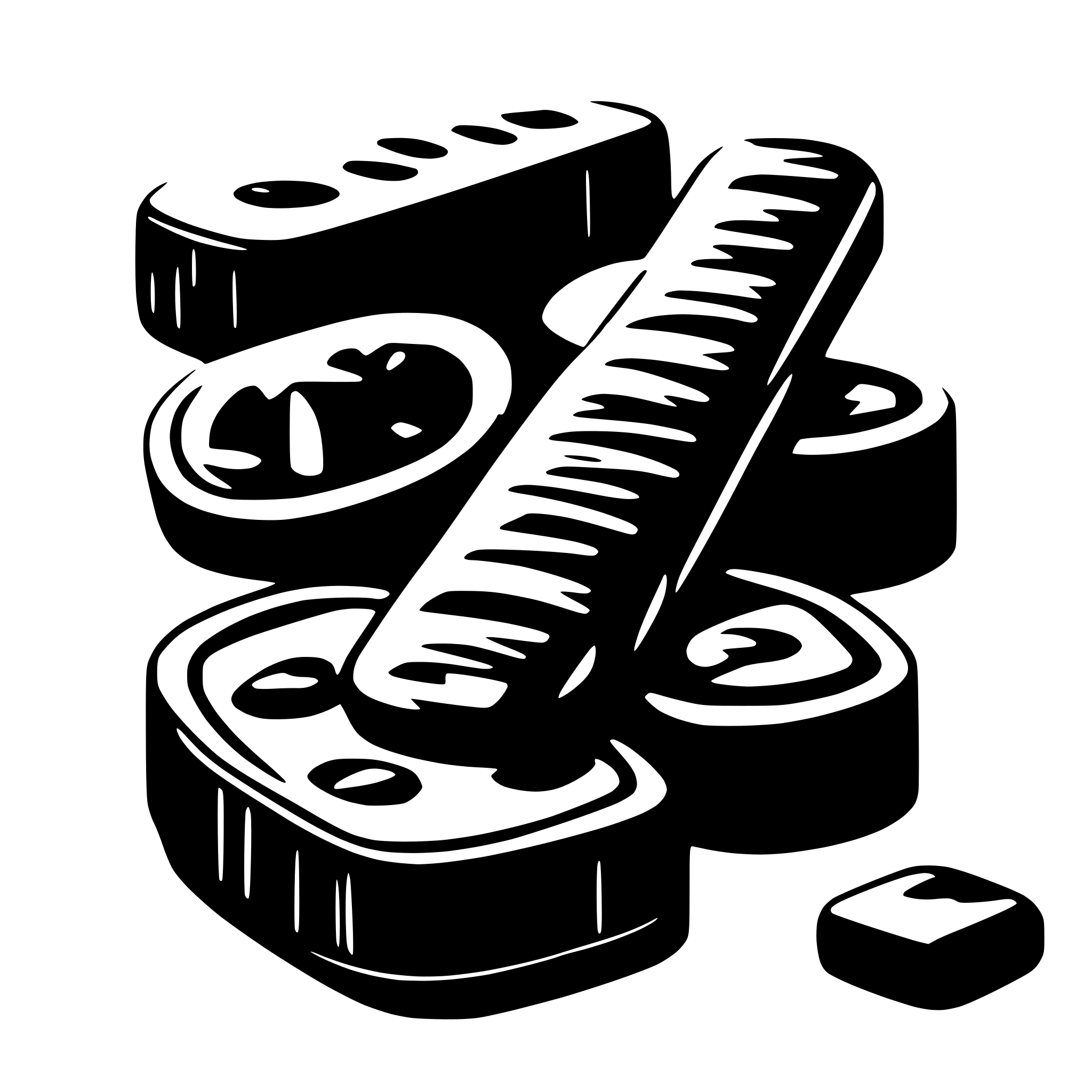 AI-generated SVG of 'liquorice'