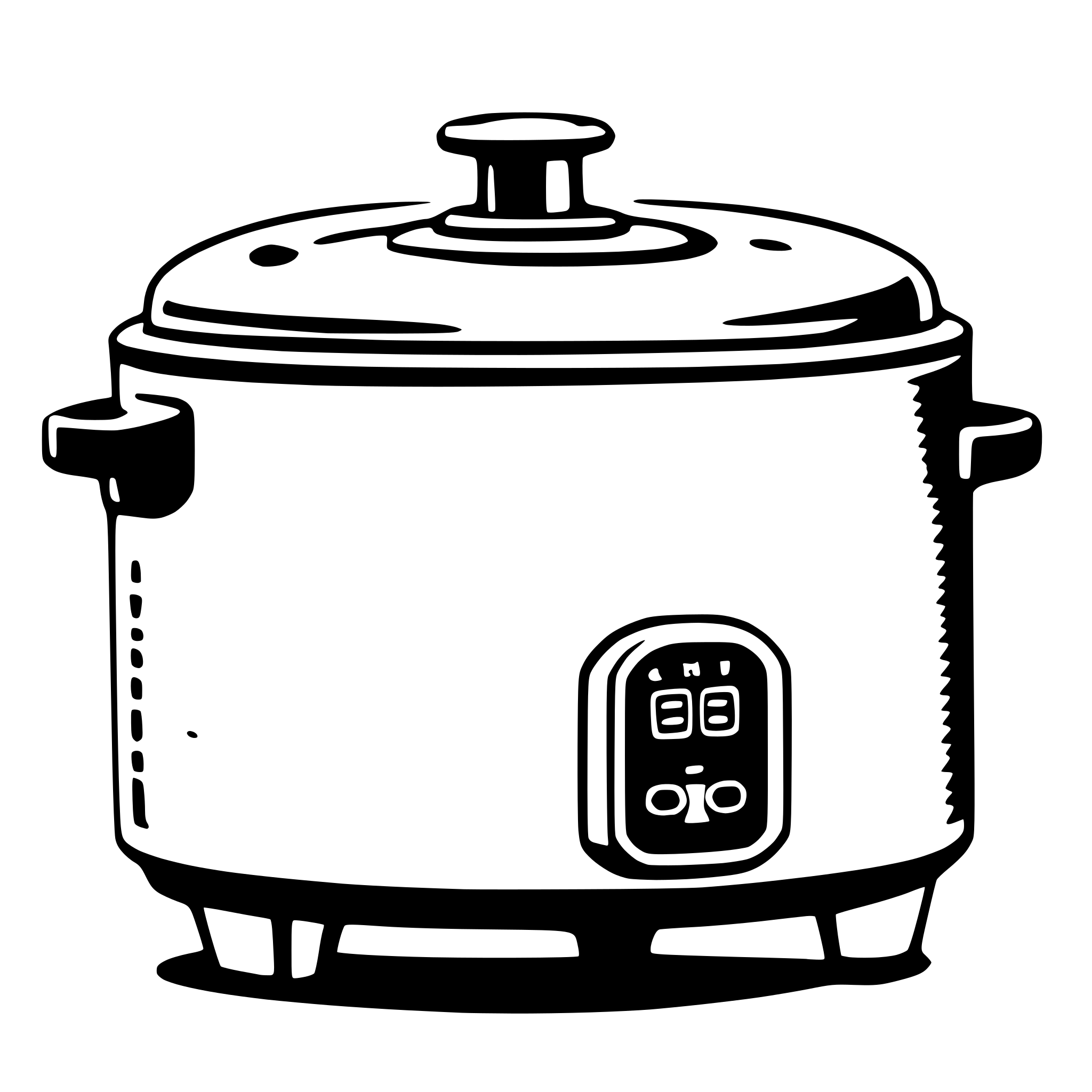 AI-generated SVG of 'rice cooker'