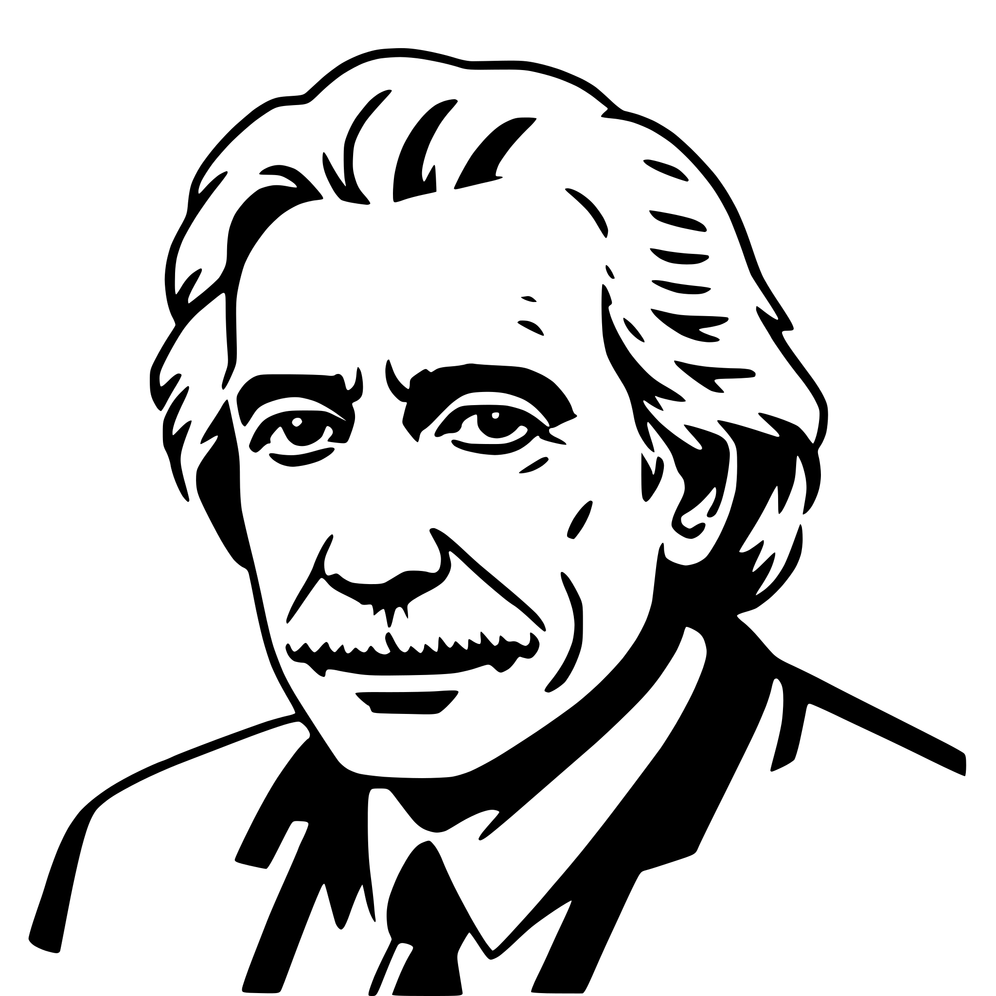 AI-generated SVG of 'albert schweitzer'