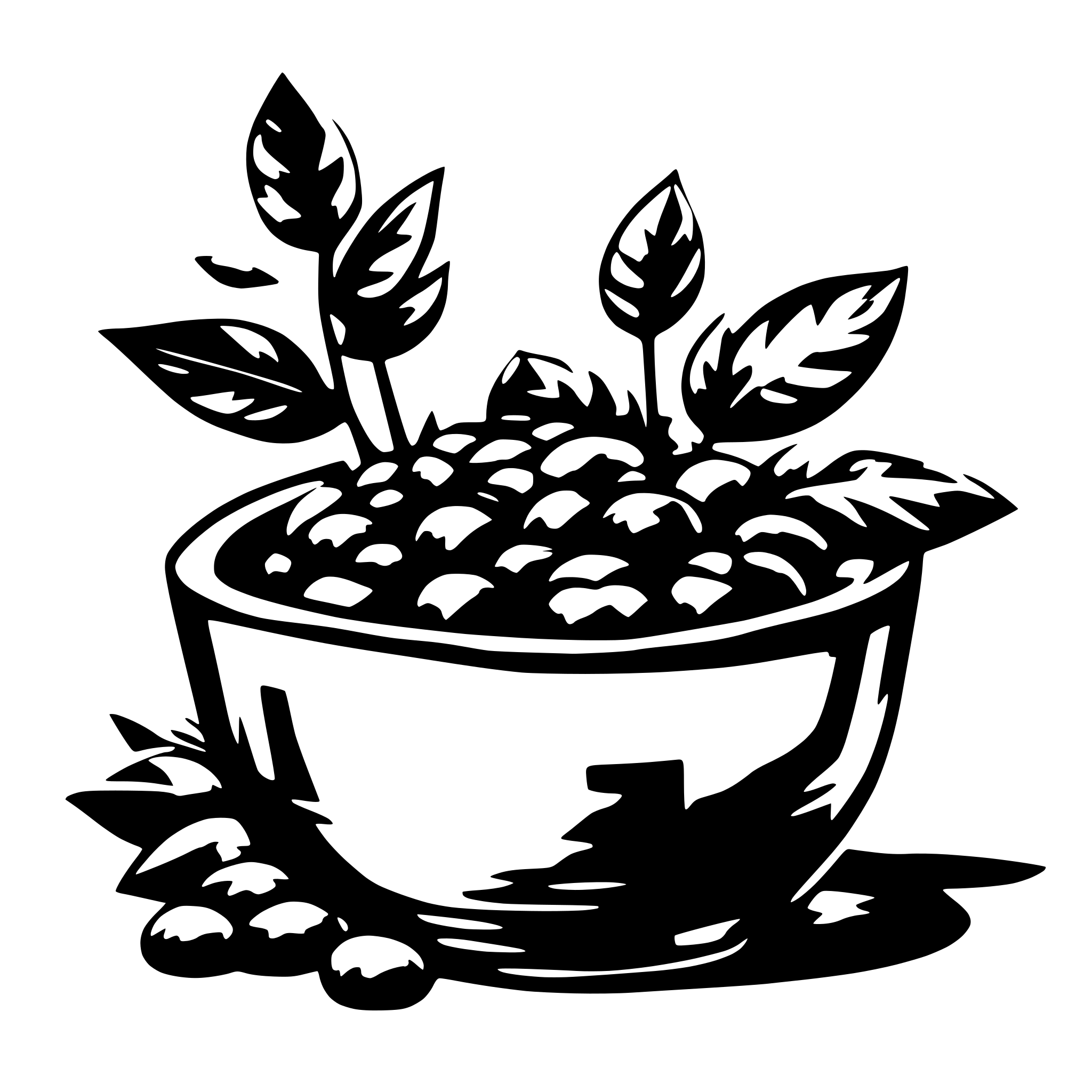 AI-generated SVG of 'une beuteu'