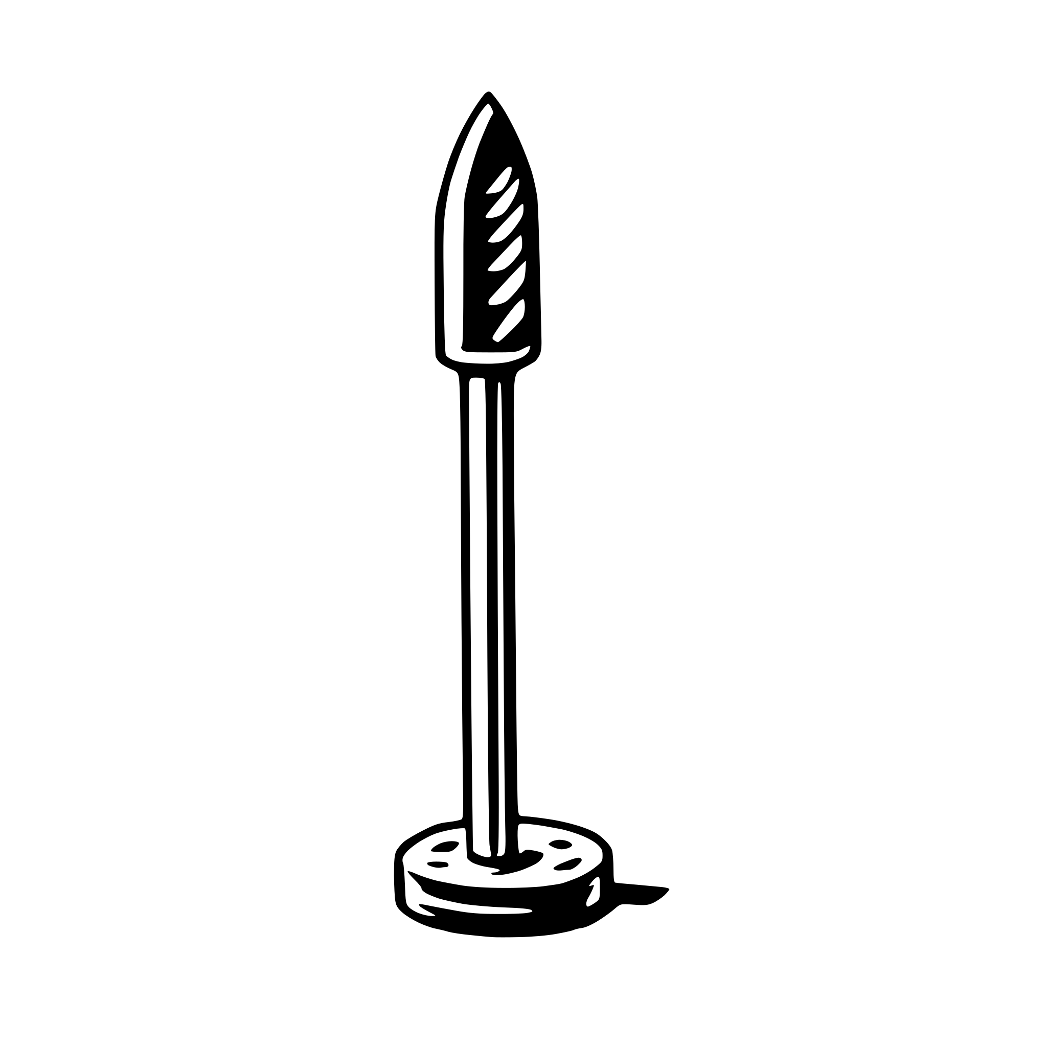 AI-generated SVG of a pipette