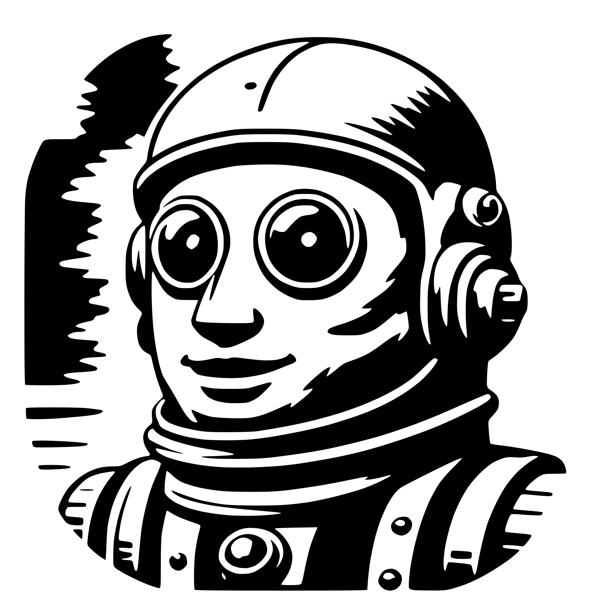 AI-generated SVG of a deep sea diver