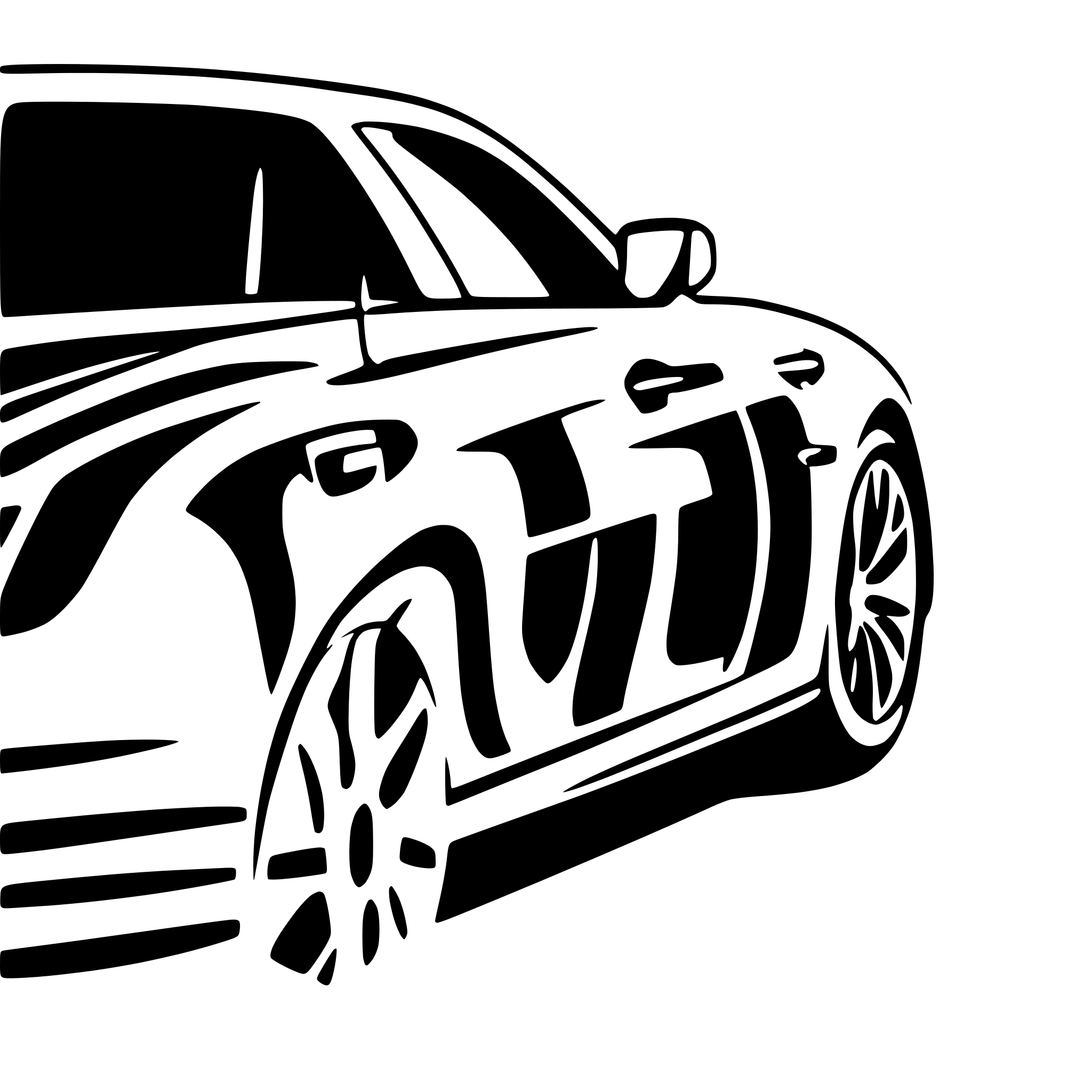 AI-generated SVG of a Maserati Quattroporte GTS, side view