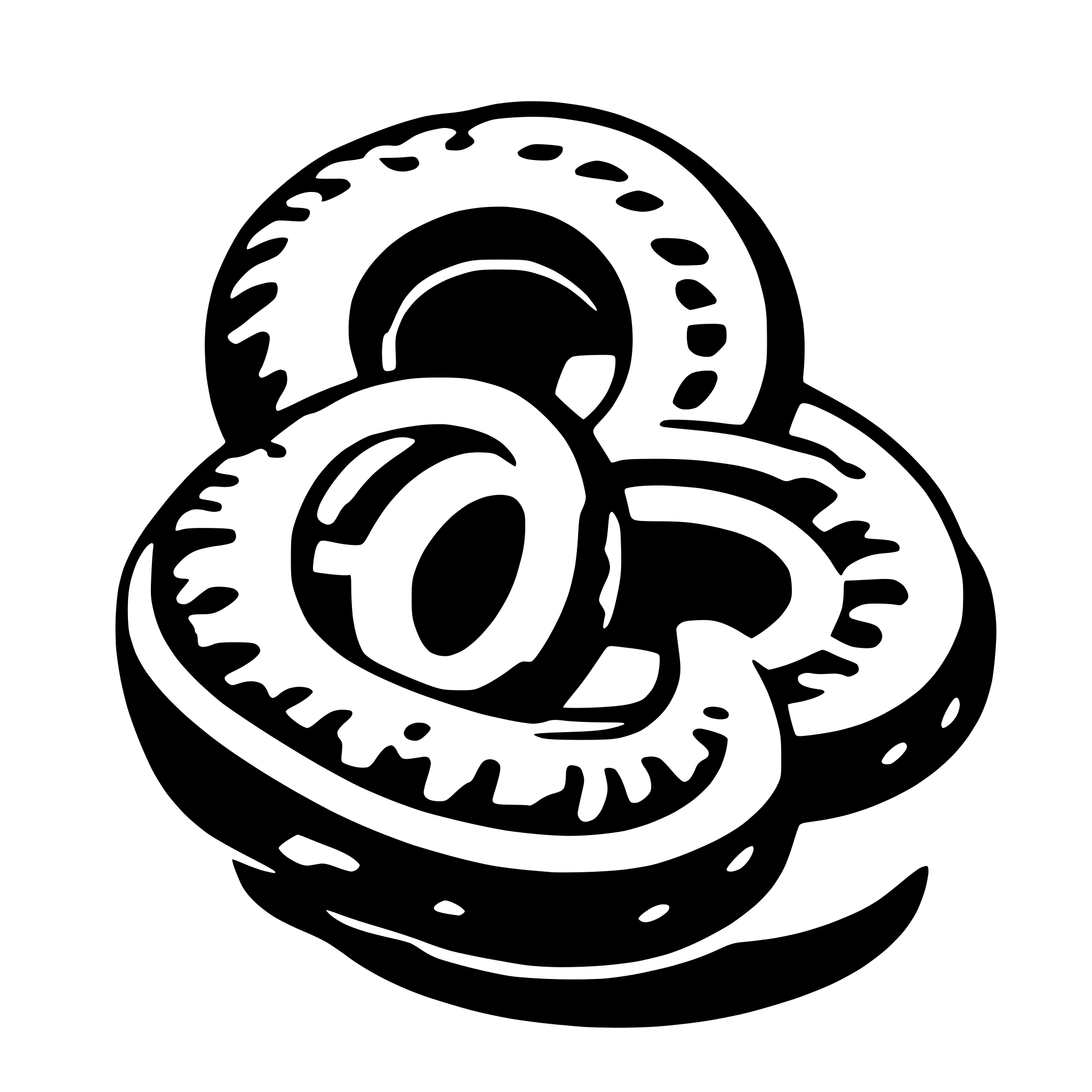 AI-generated SVG of a onion rings