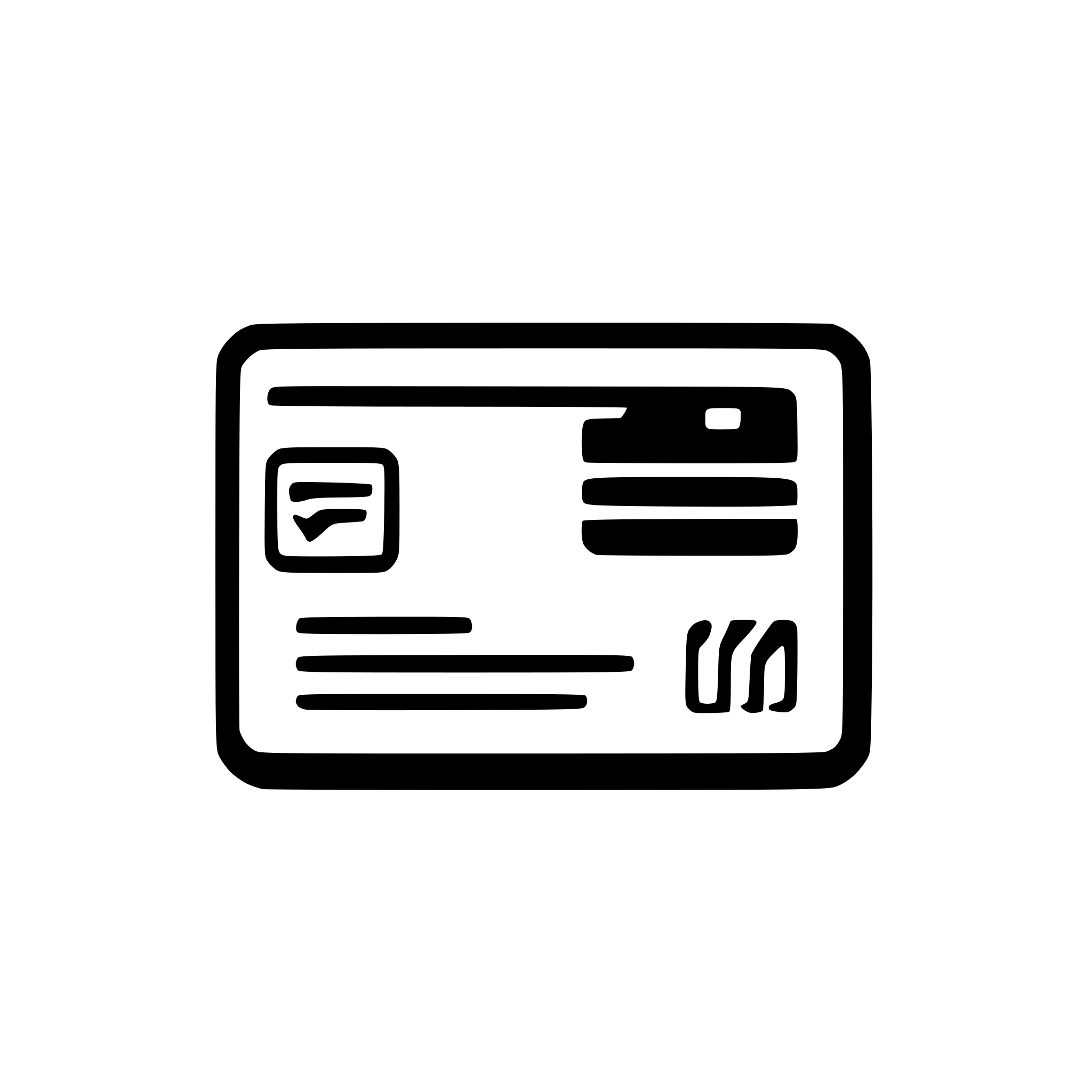 AI-generated SVG of a simple credit card icon
