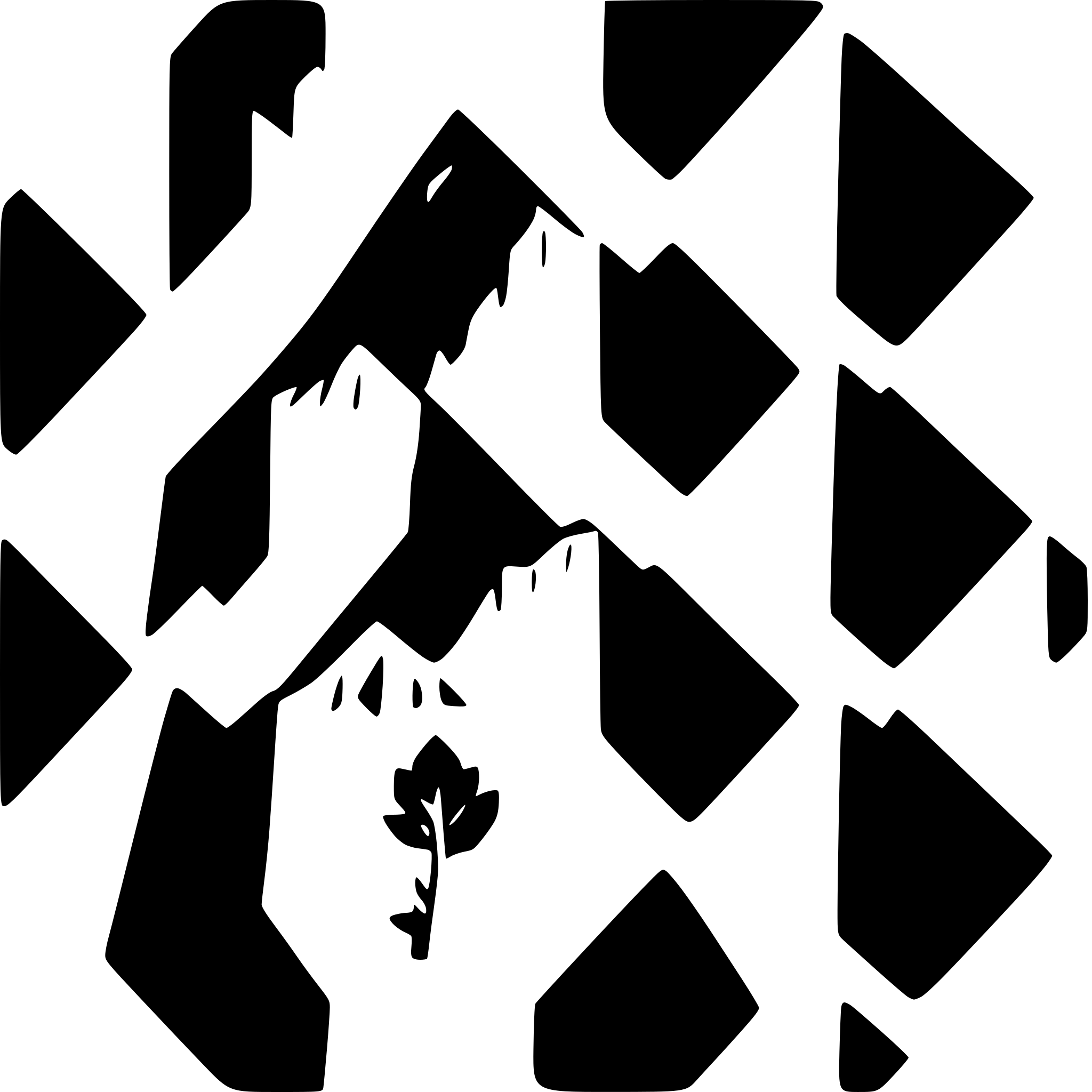 AI-generated SVG of a lonely mountain