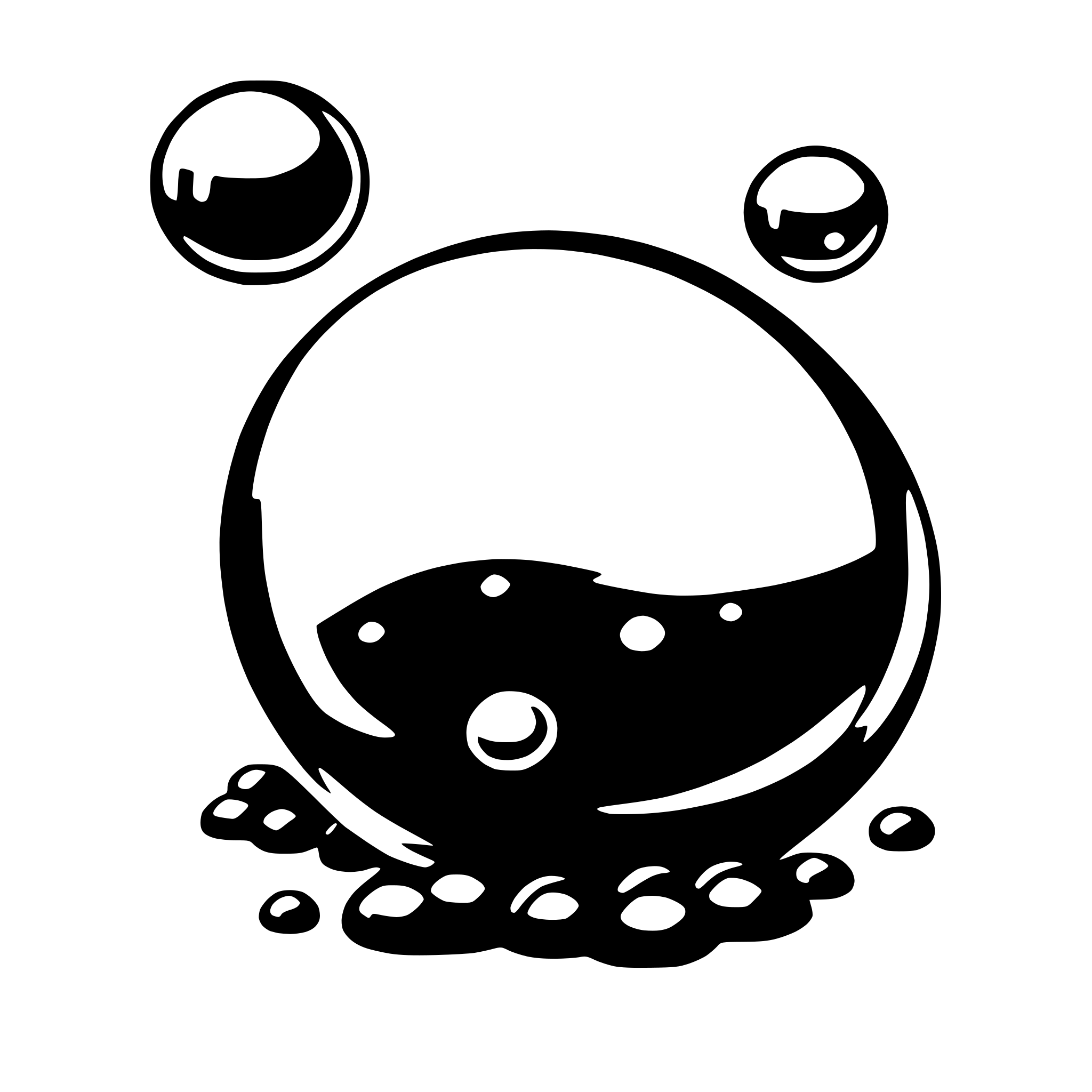 AI-generated SVG of a bubbles