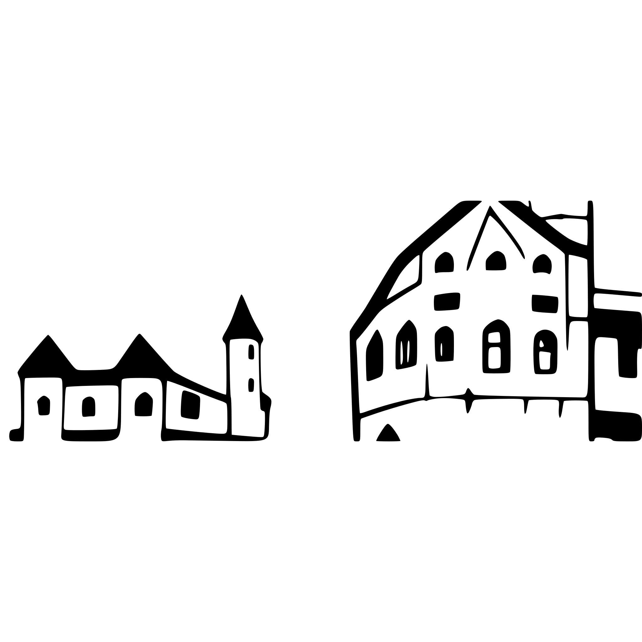 AI-generated SVG of a Medieval city