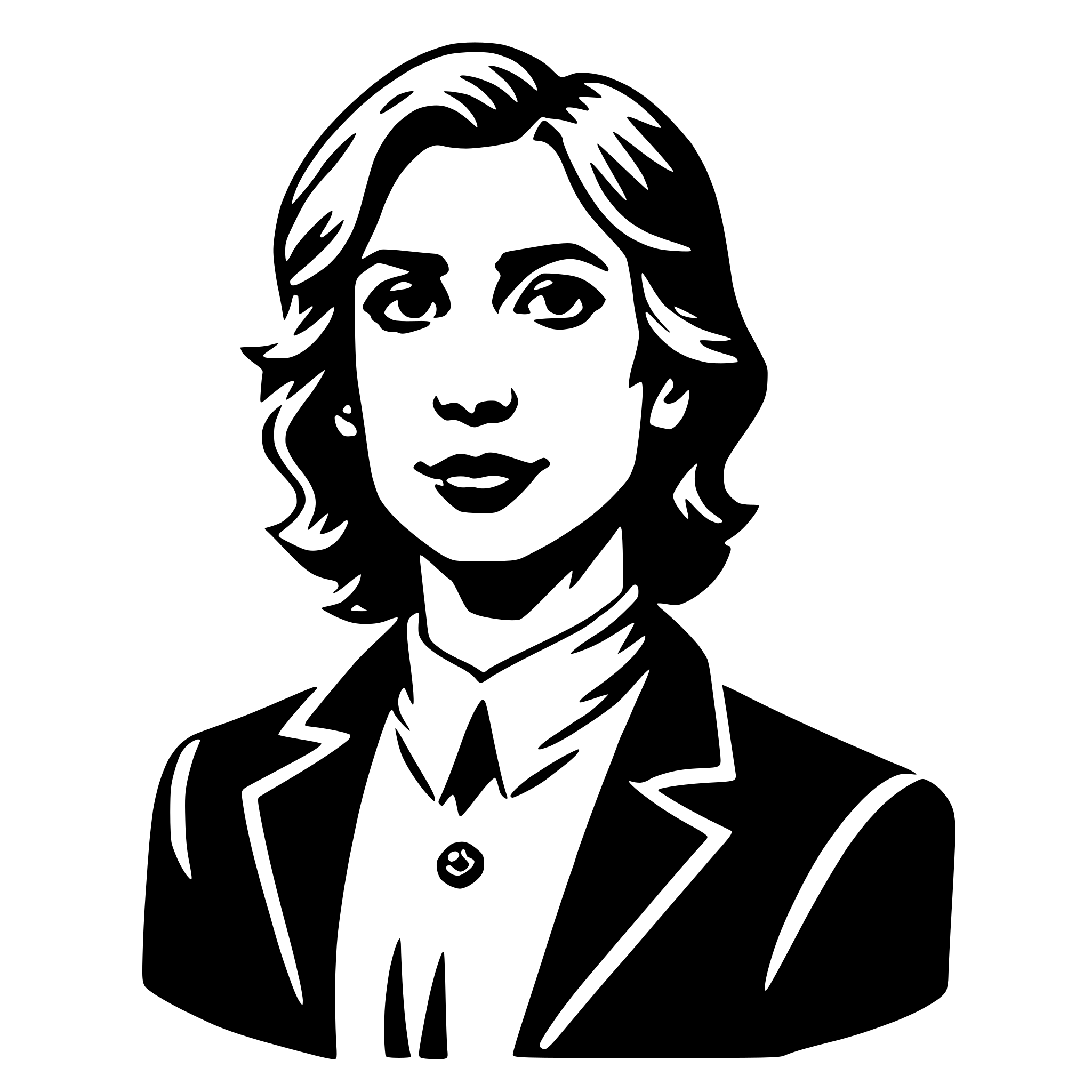 AI-generated SVG of a adult