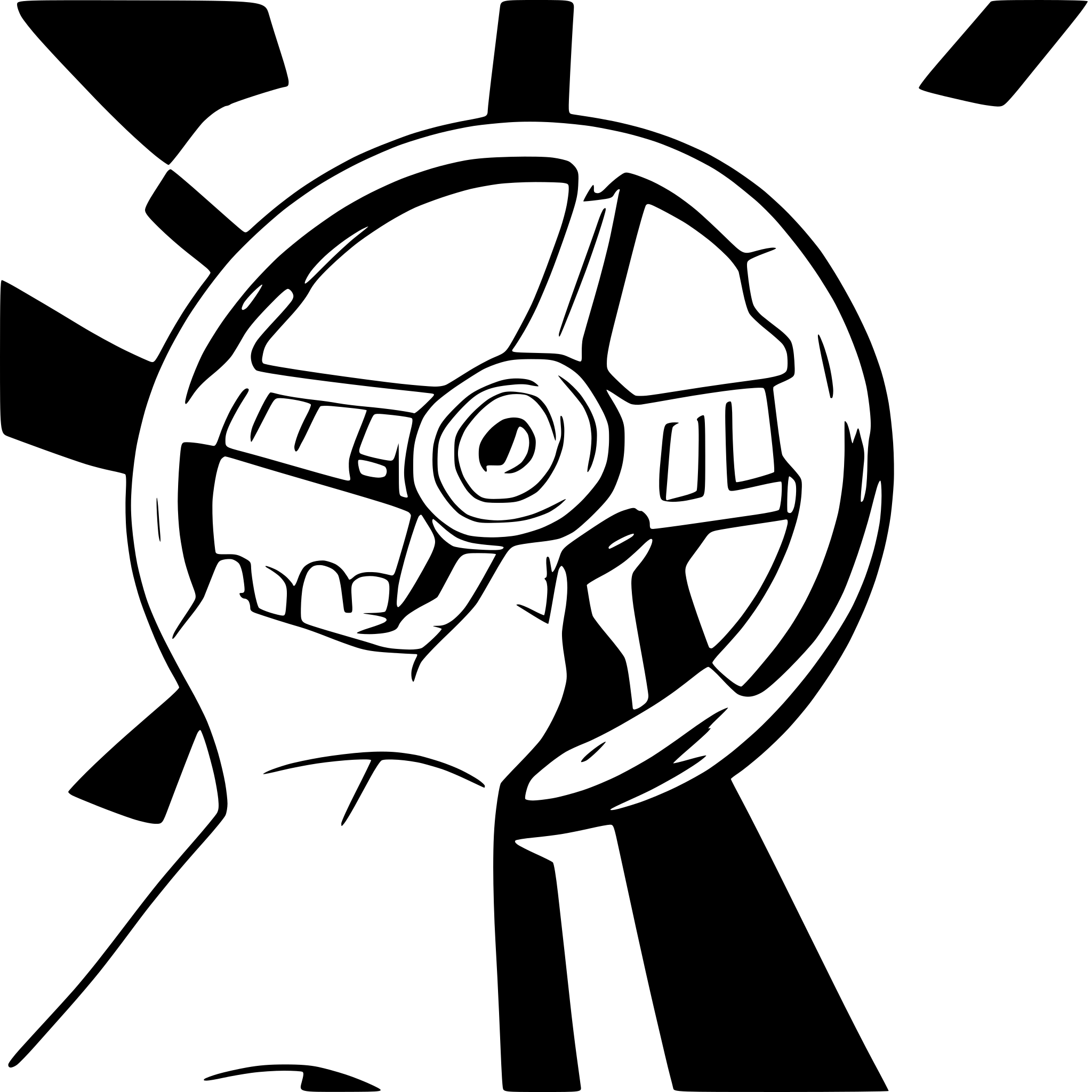 AI-generated SVG of a steering knuckle