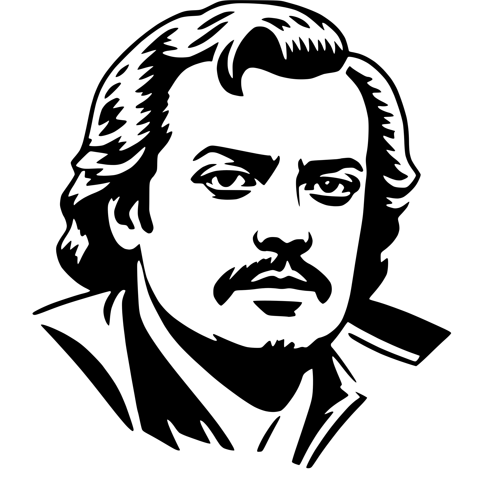 AI-generated SVG of 'orson welles'