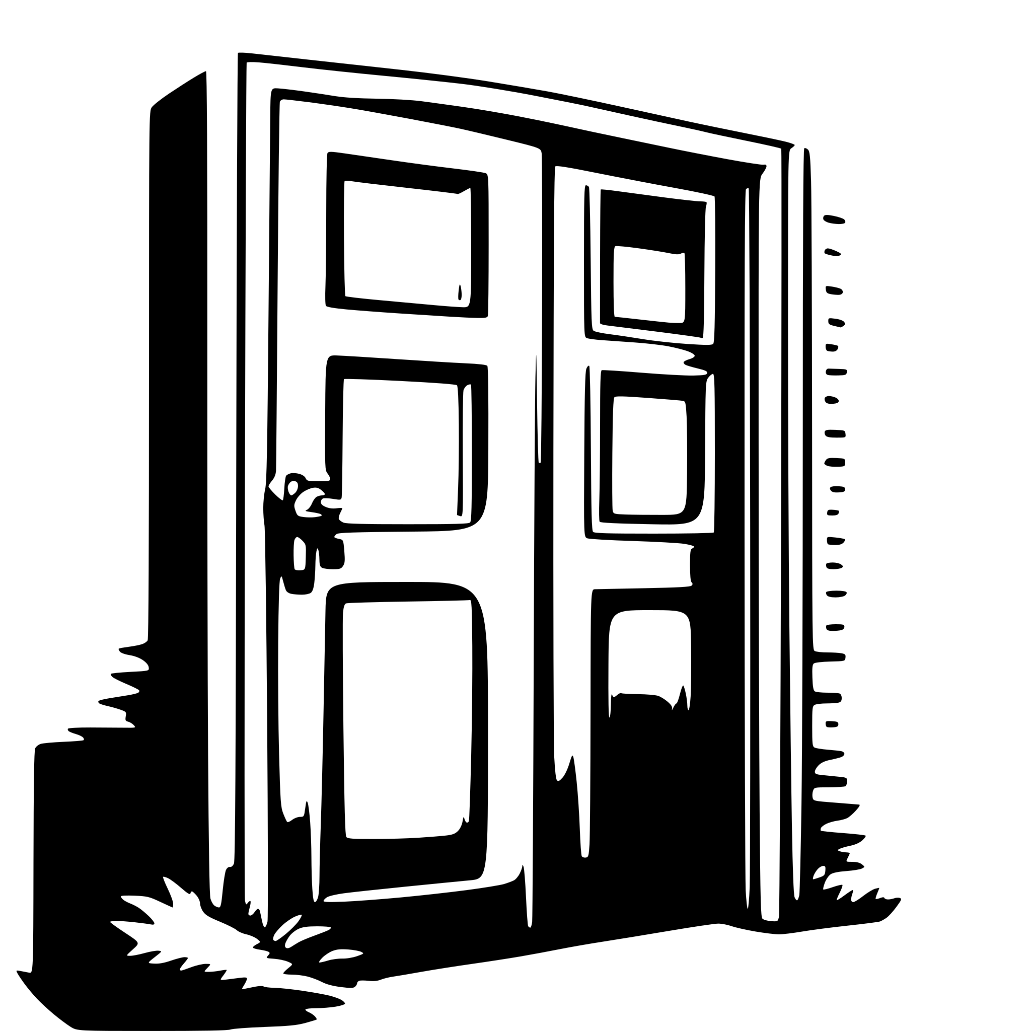 AI-generated SVG of 'metal door'