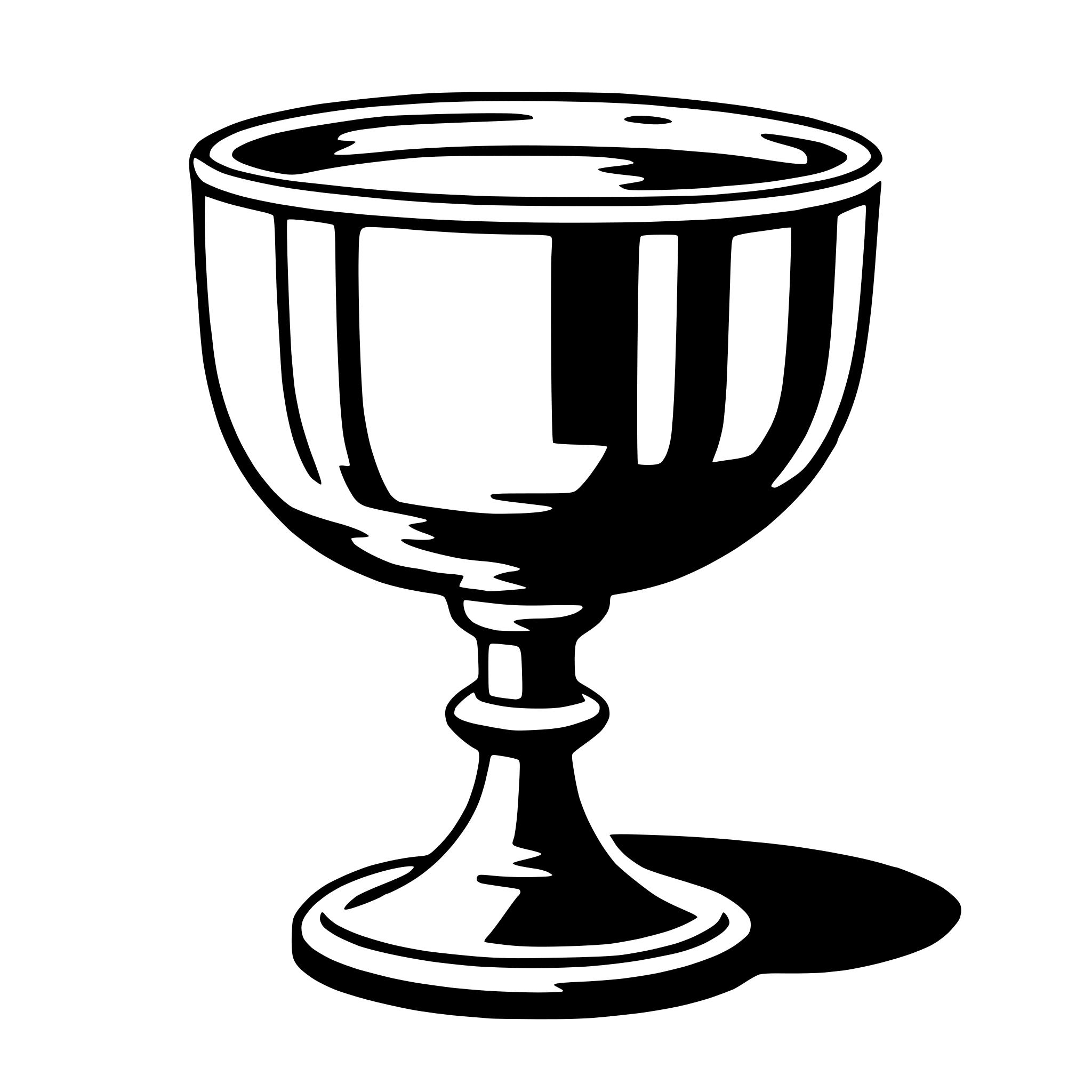 AI-generated SVG of 'chalice'