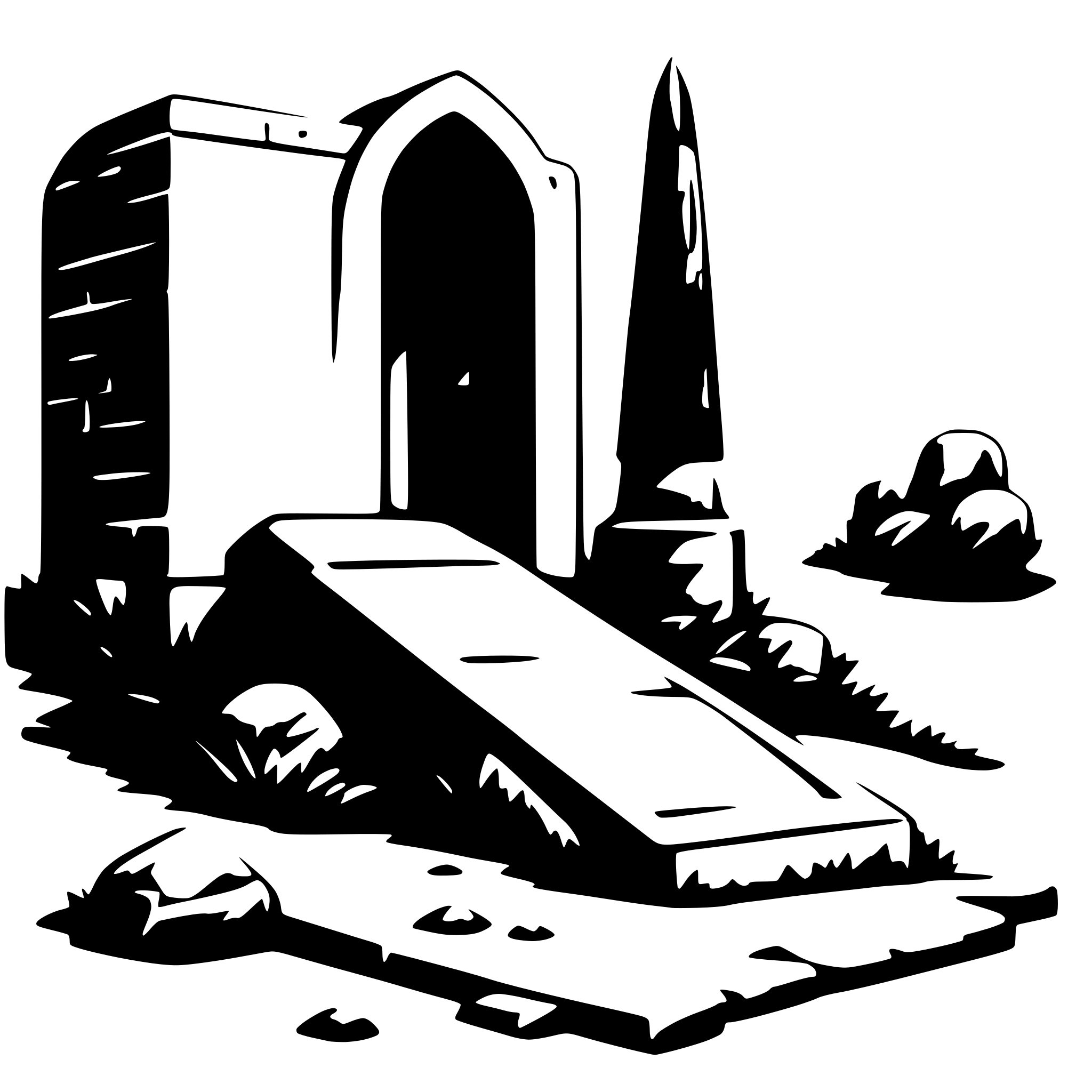 AI-generated SVG of 'An abandoned tomb'