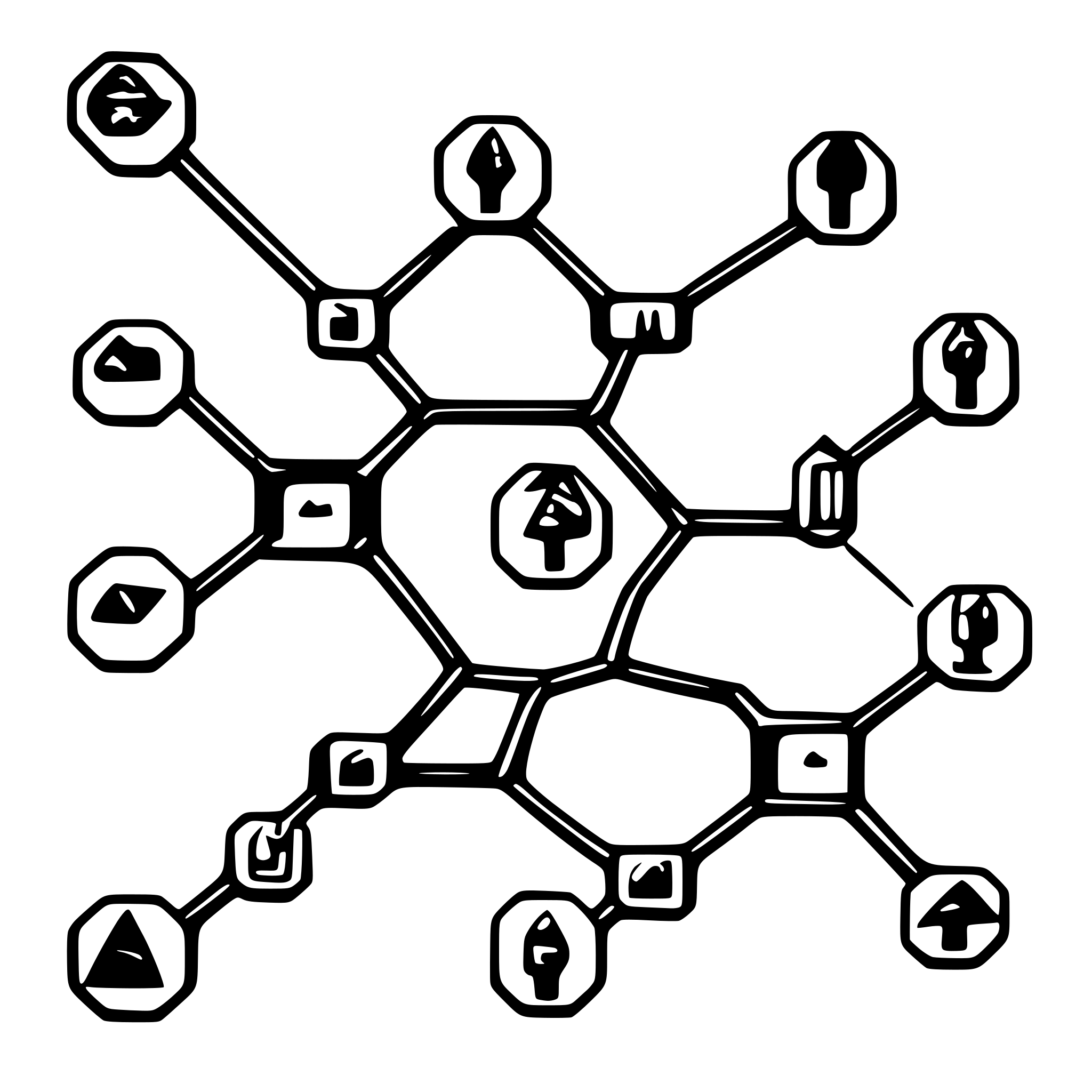 AI-generated SVG of 'networks'