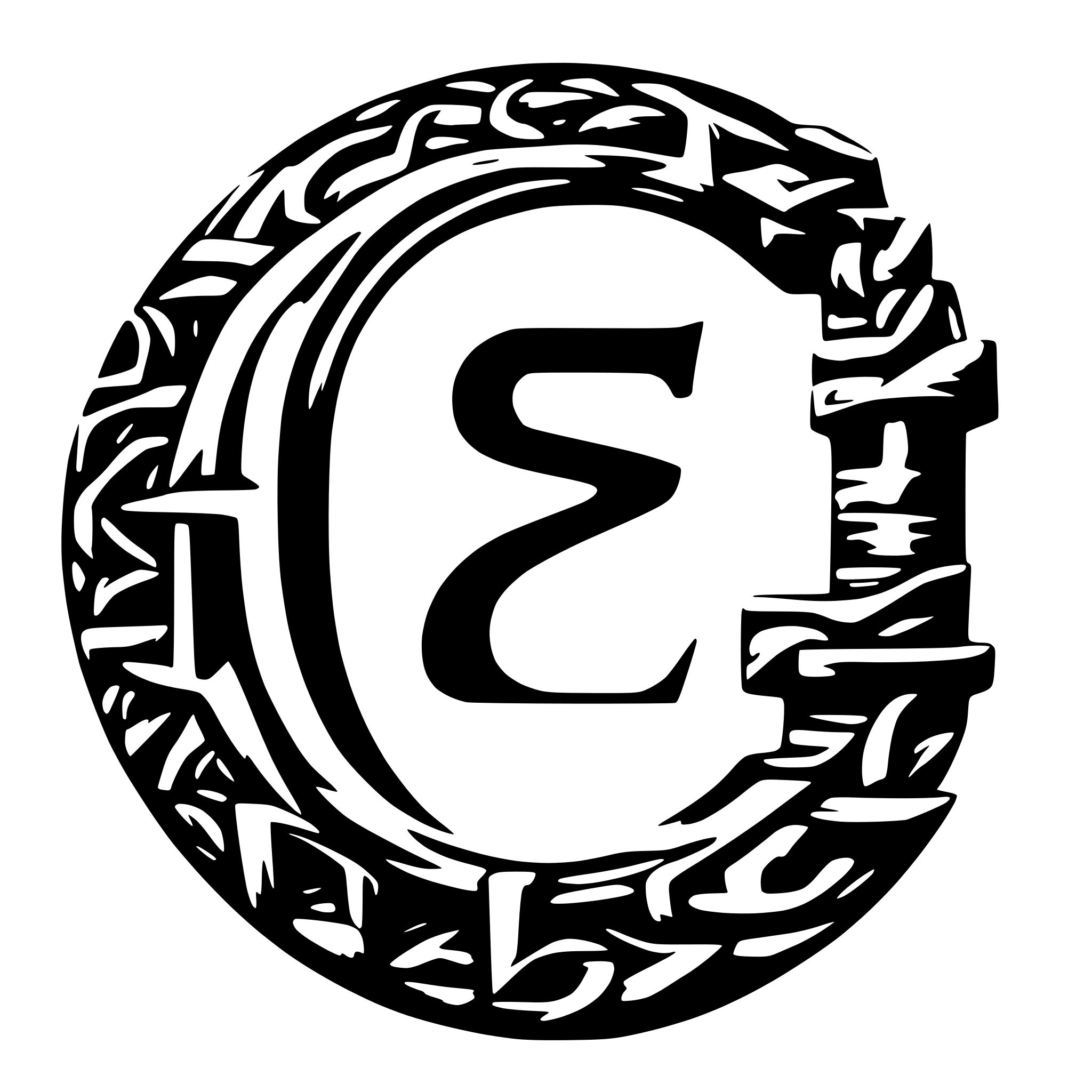 AI-generated SVG of 'English alphabet'