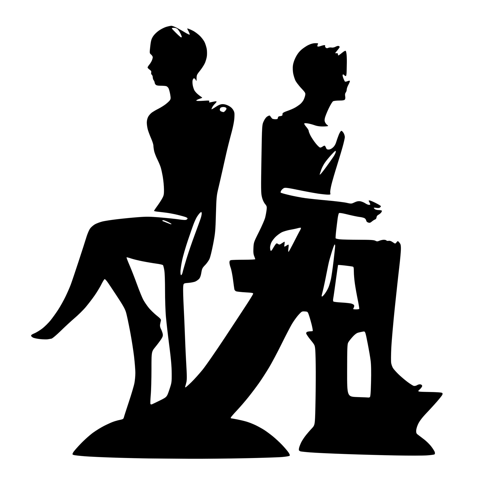 AI-generated SVG of a SILHOUETTE SCULPTURE CONTEMPORARY ART