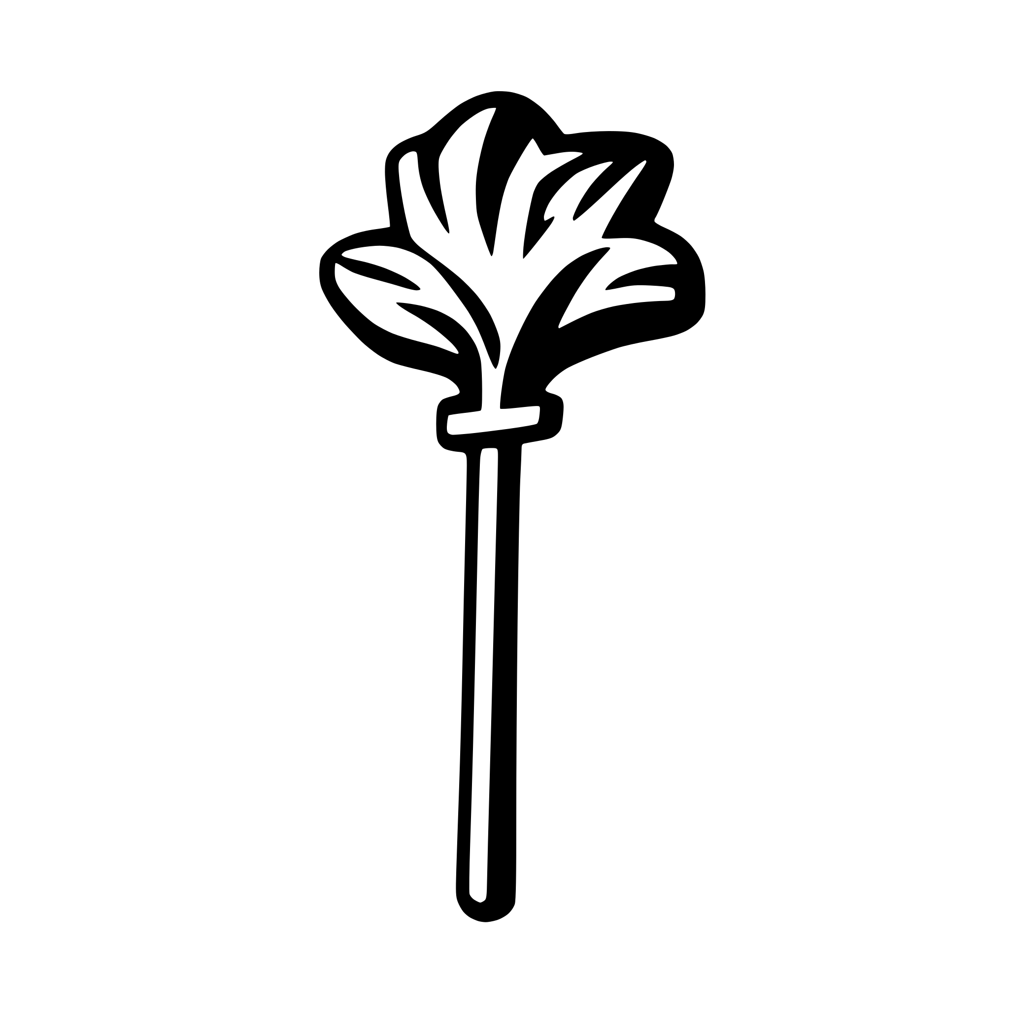 AI-generated SVG of a broom