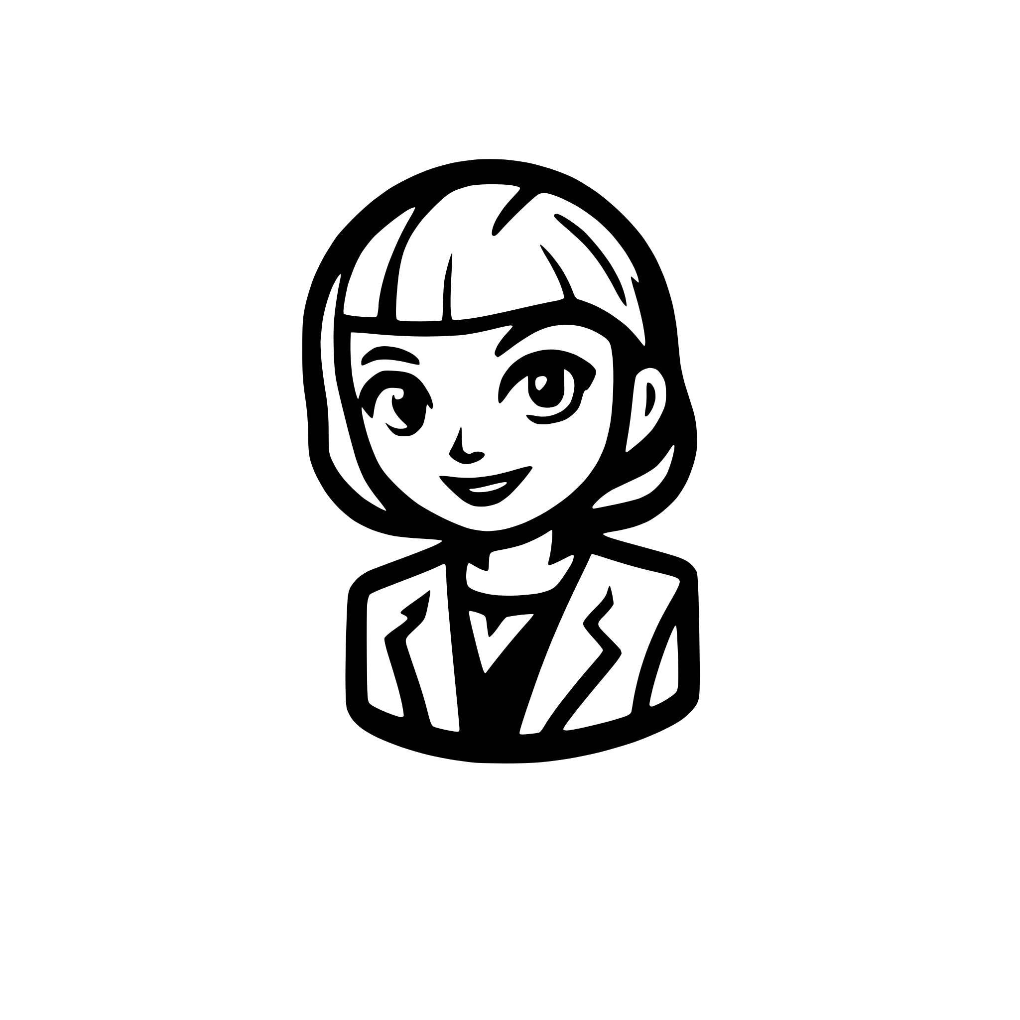 AI-generated SVG of 'skill icon charisma'