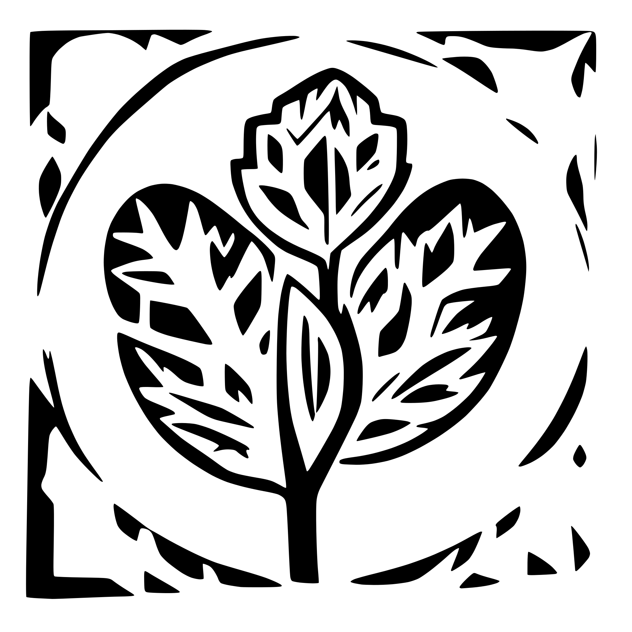 AI-generated SVG of 'medieval florar ornaments'