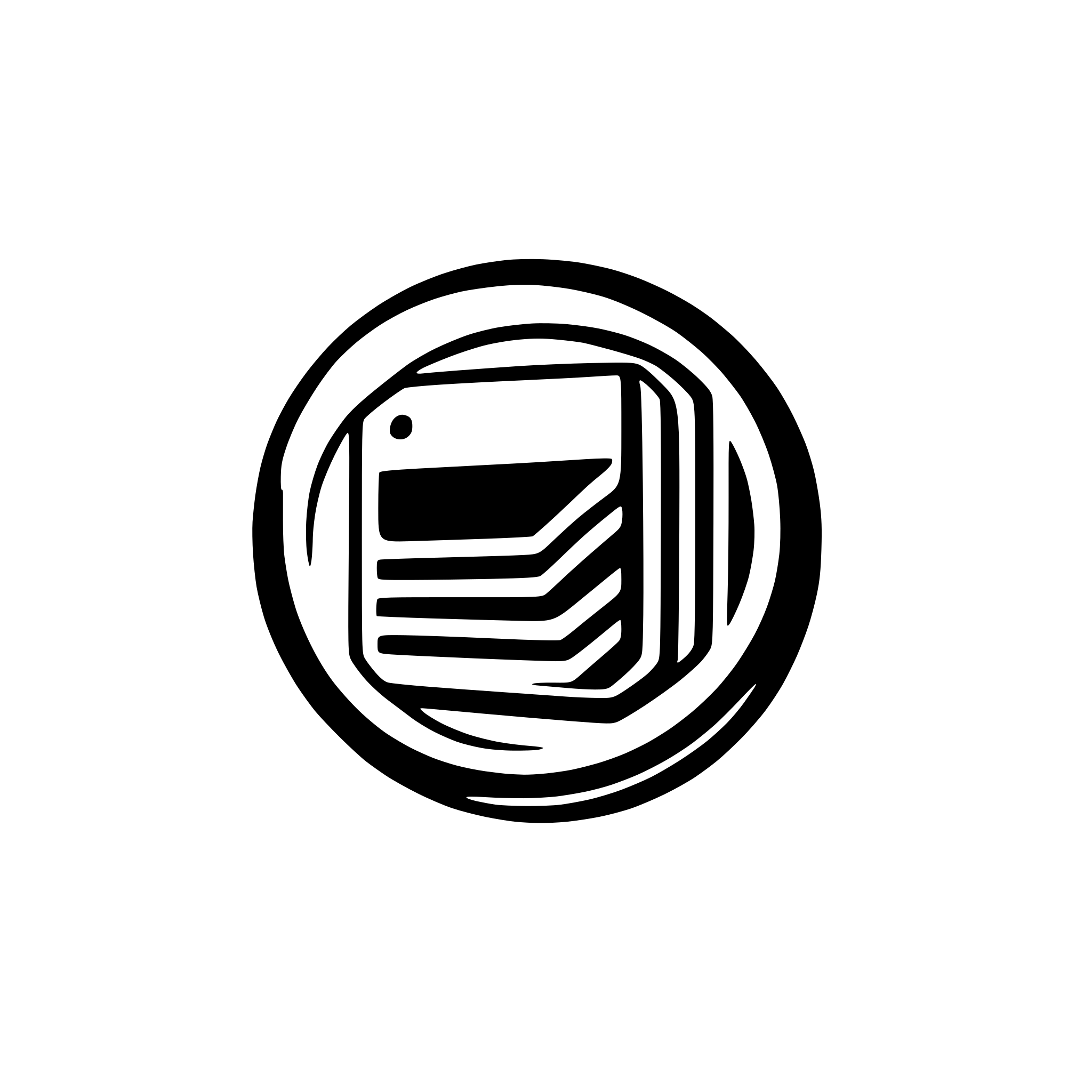 AI-generated SVG of a Create a logo featuring a stylized document with a black redaction bar across it. Use a modern, clean font with a redacted effect on some letters. Include a circular or shield-like shape to emphasize security. Offer variations for default and user-defined rules (e.g., adding a gear icon).