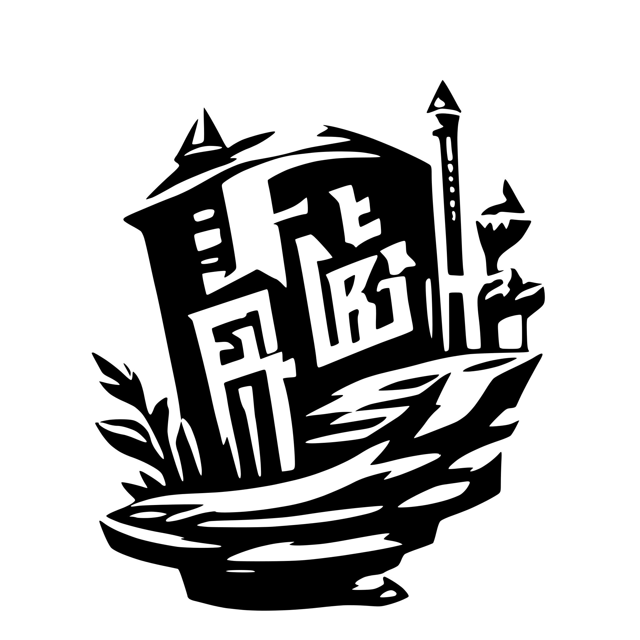 AI-generated SVG of 'text SINKA'