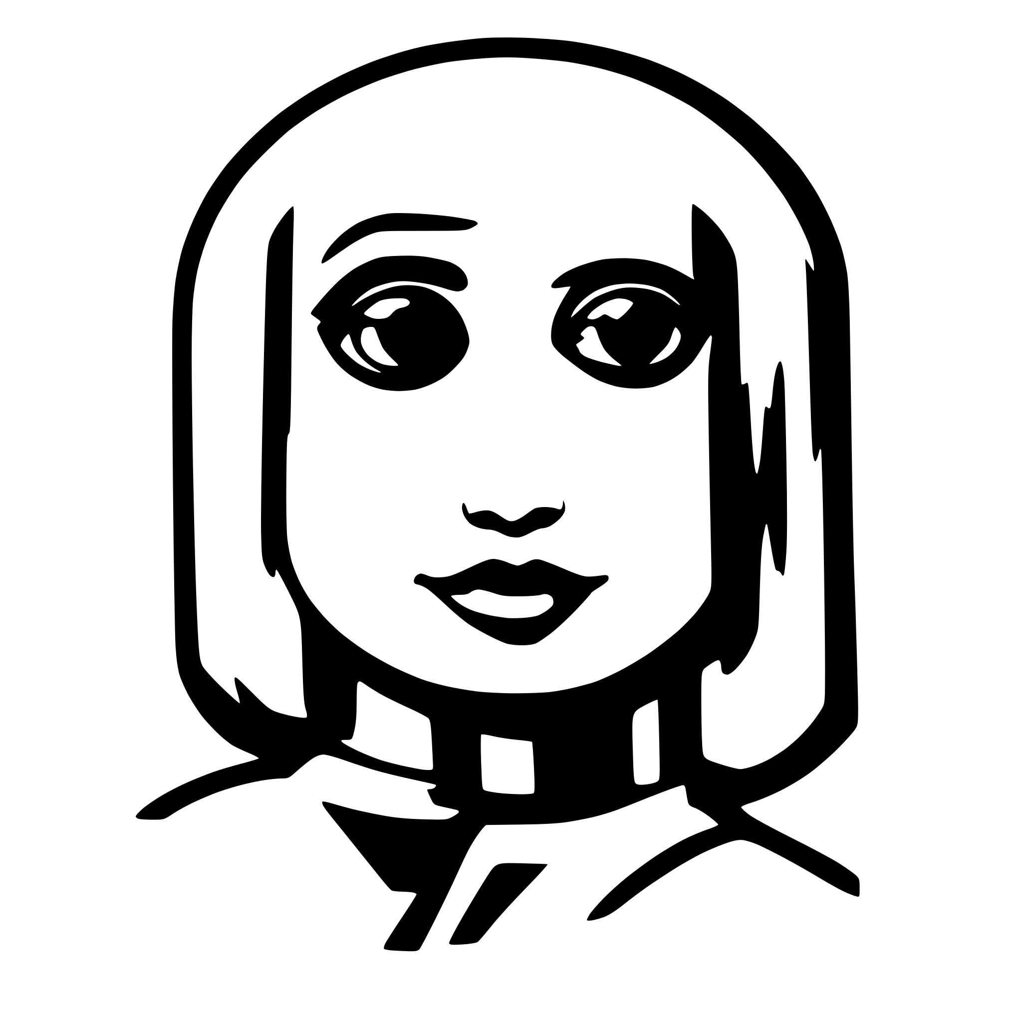 AI-generated SVG of a AI