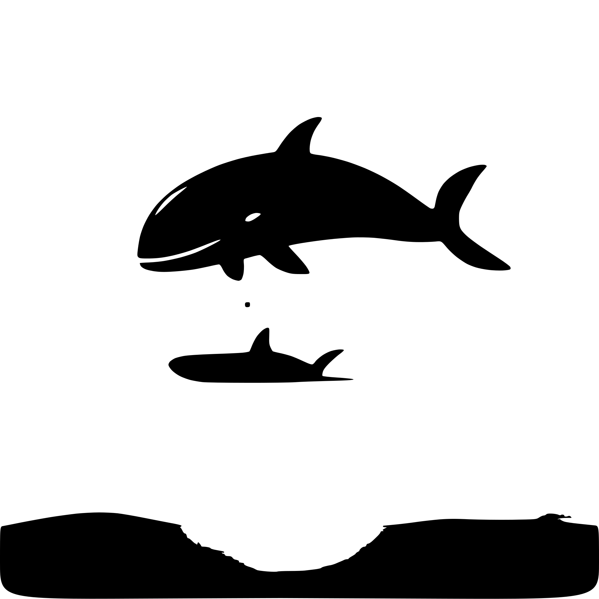 AI-generated SVG of a whale diving into the ocean