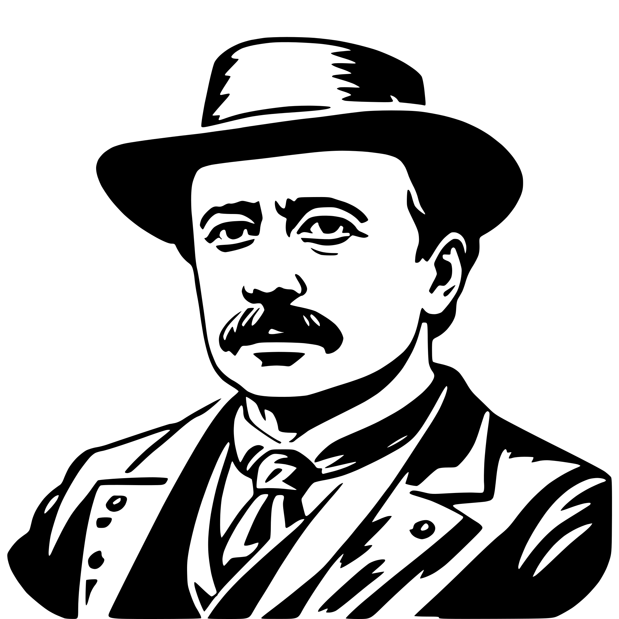 AI-generated SVG of a theodore roosevelt