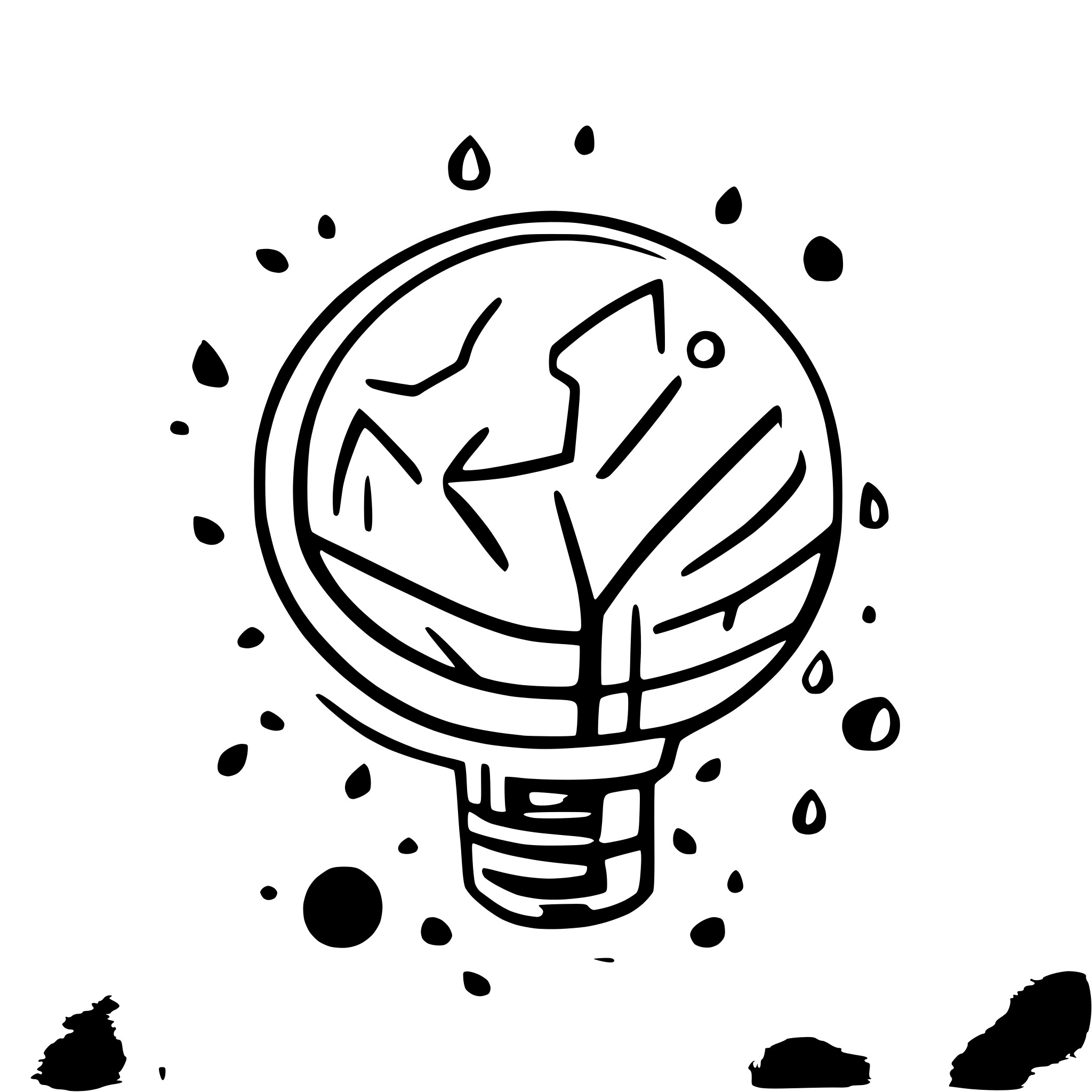 AI-generated SVG of a light sparkles as a particle system
