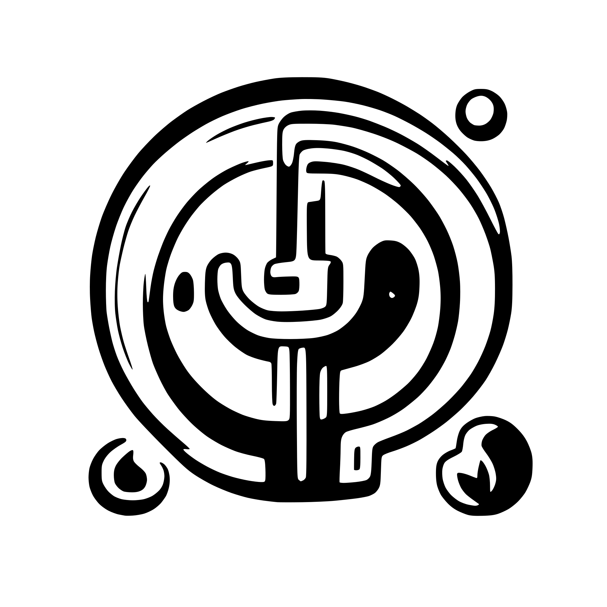 AI-generated SVG of a Create a minimal, modern logo for a medical app that supports patients in the preparation phase before a colonoscopy — from booking to readiness. The logo should suggest clarity, guidance, and health. Use abstract or geometric shapes that subtly reference the digestive system or a guided path. Avoid clichés like stethoscopes or hearts. Use the following brand colors:  Primary: #A8DADC  Secondary: #77ABBD  Tertiary: #E63946 (accent only)  Title: #377684 The overall style should be clean, trustwor