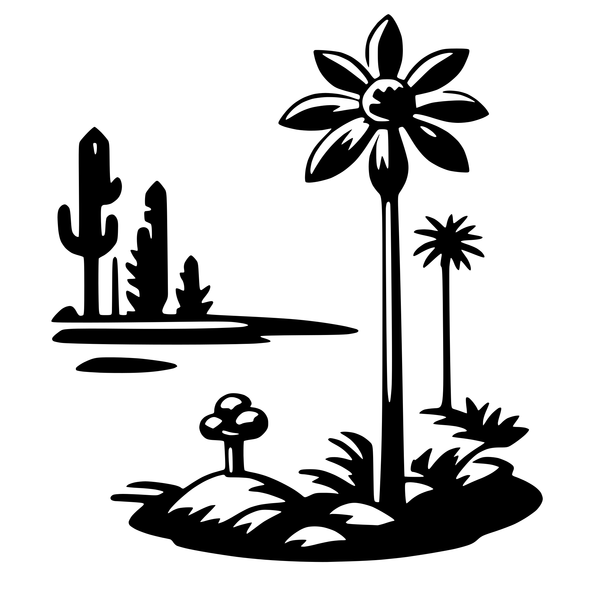 AI-generated SVG of a poster