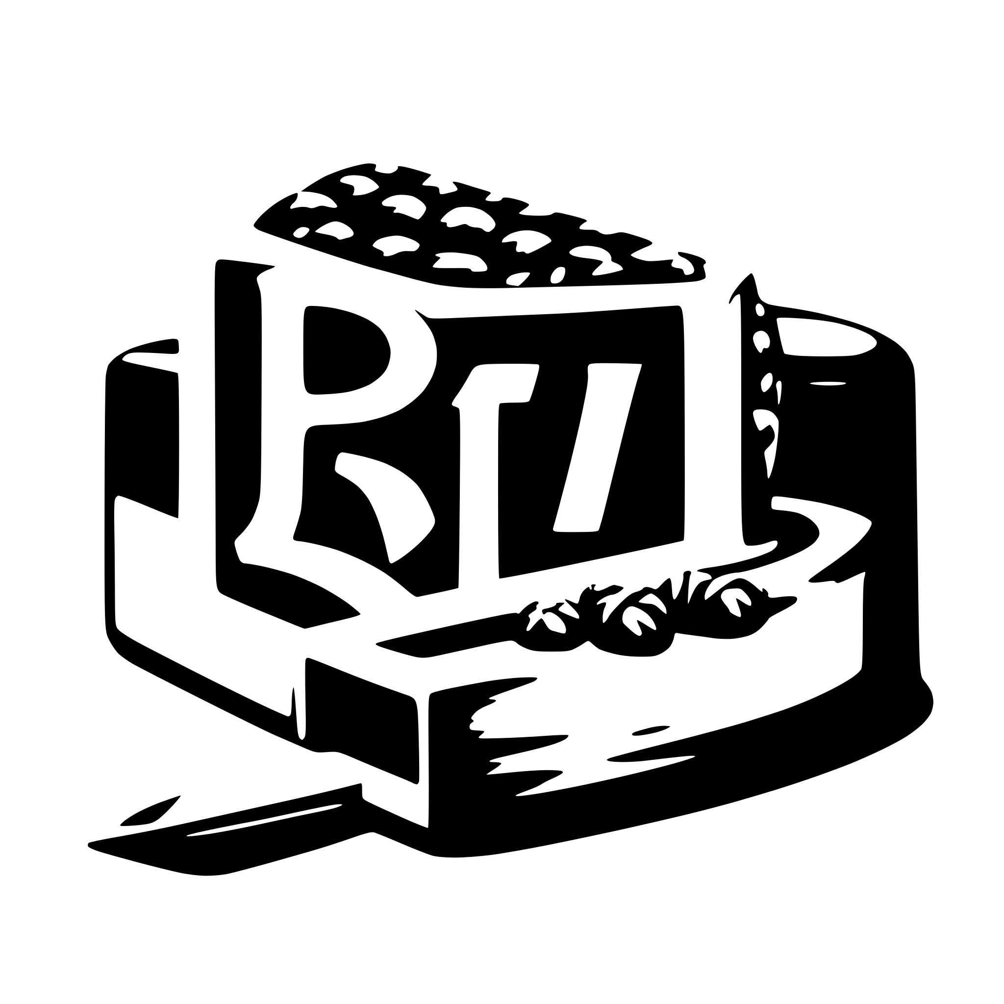 AI-generated SVG of a pickit with pi sign