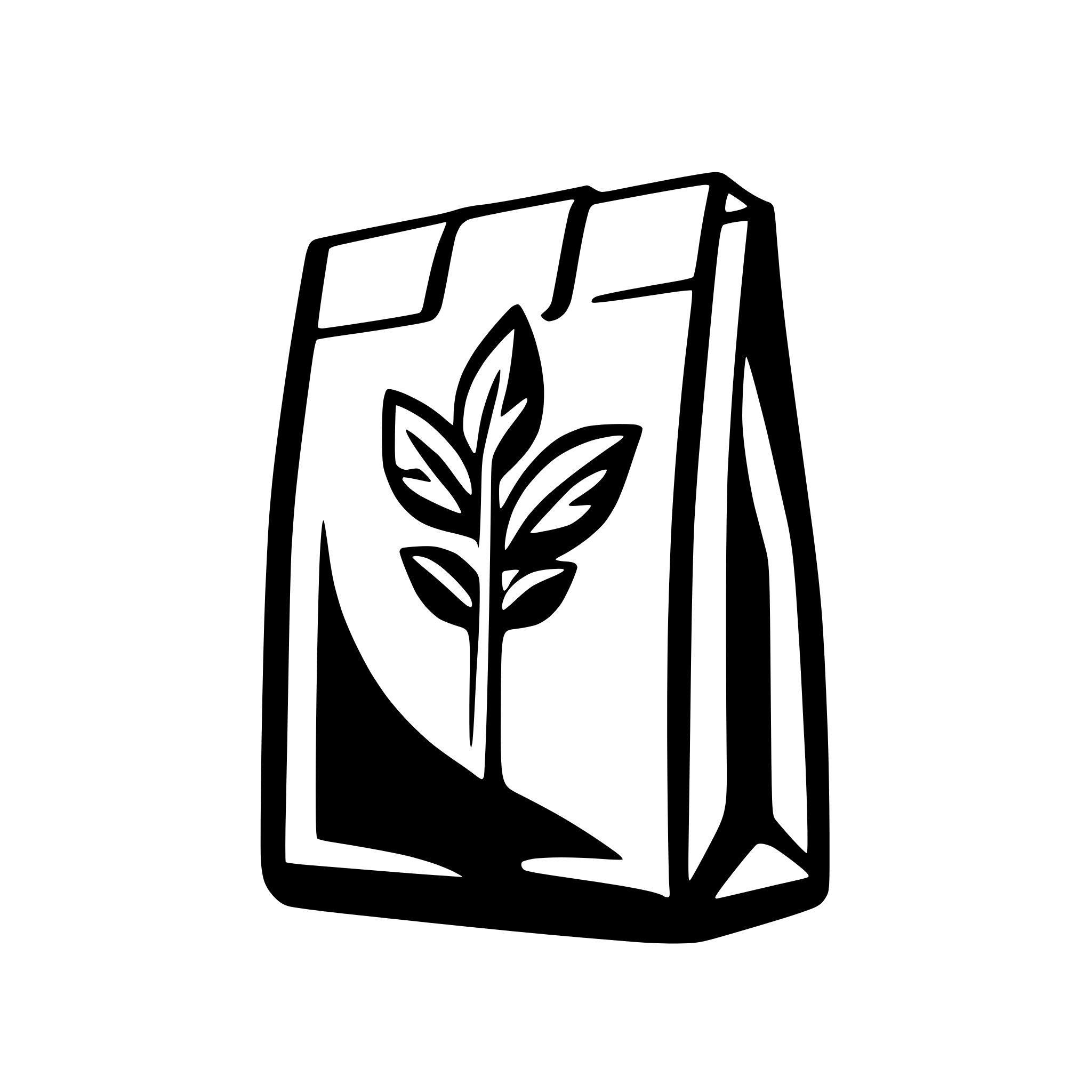 AI-generated SVG of a minimalist logo for recyclable packaging, minimalist design of plastic bags AI-generated SVG of a minimalist logo for recyclable packaging, minimalist design of plastic bags