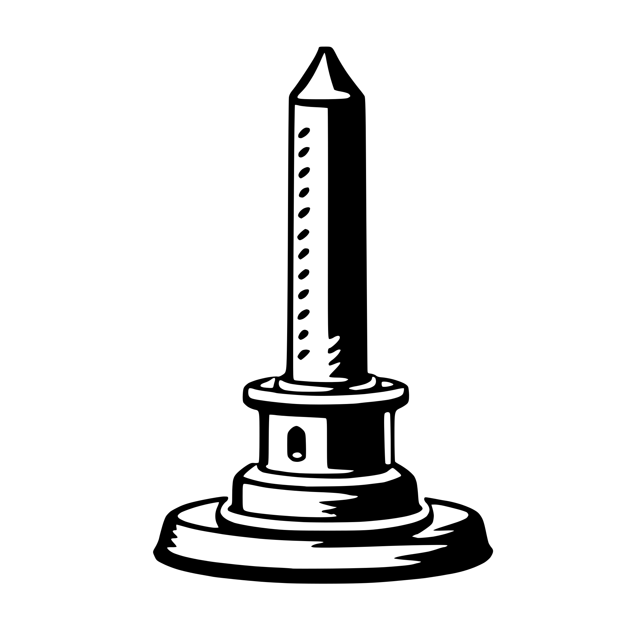 AI-generated SVG of 'bunsen burner'