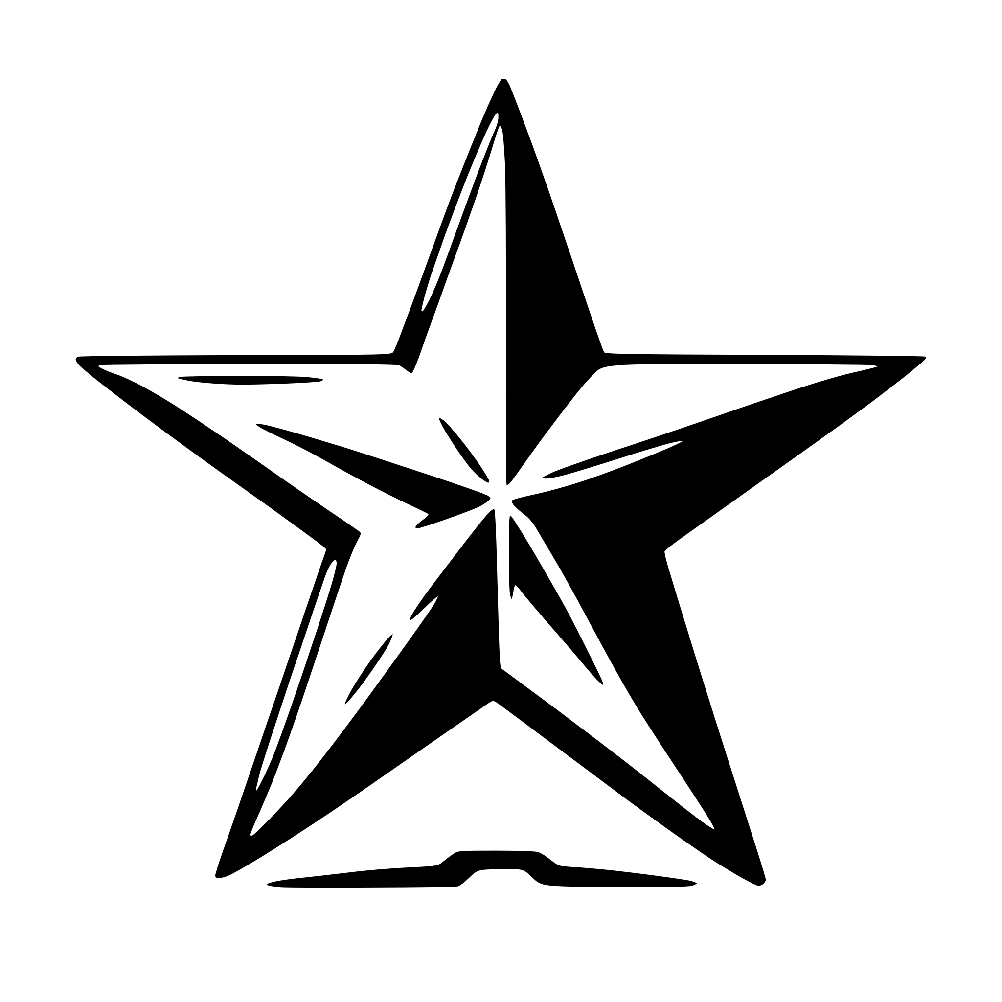 AI-generated SVG of a star