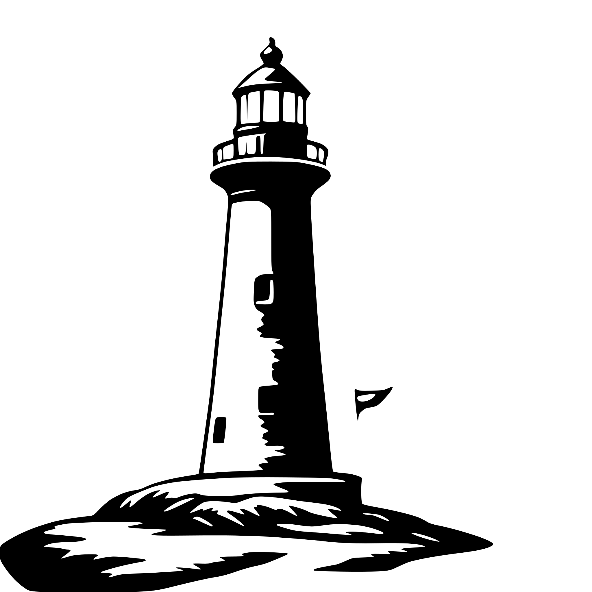 AI-generated SVG of 'lighthouse'