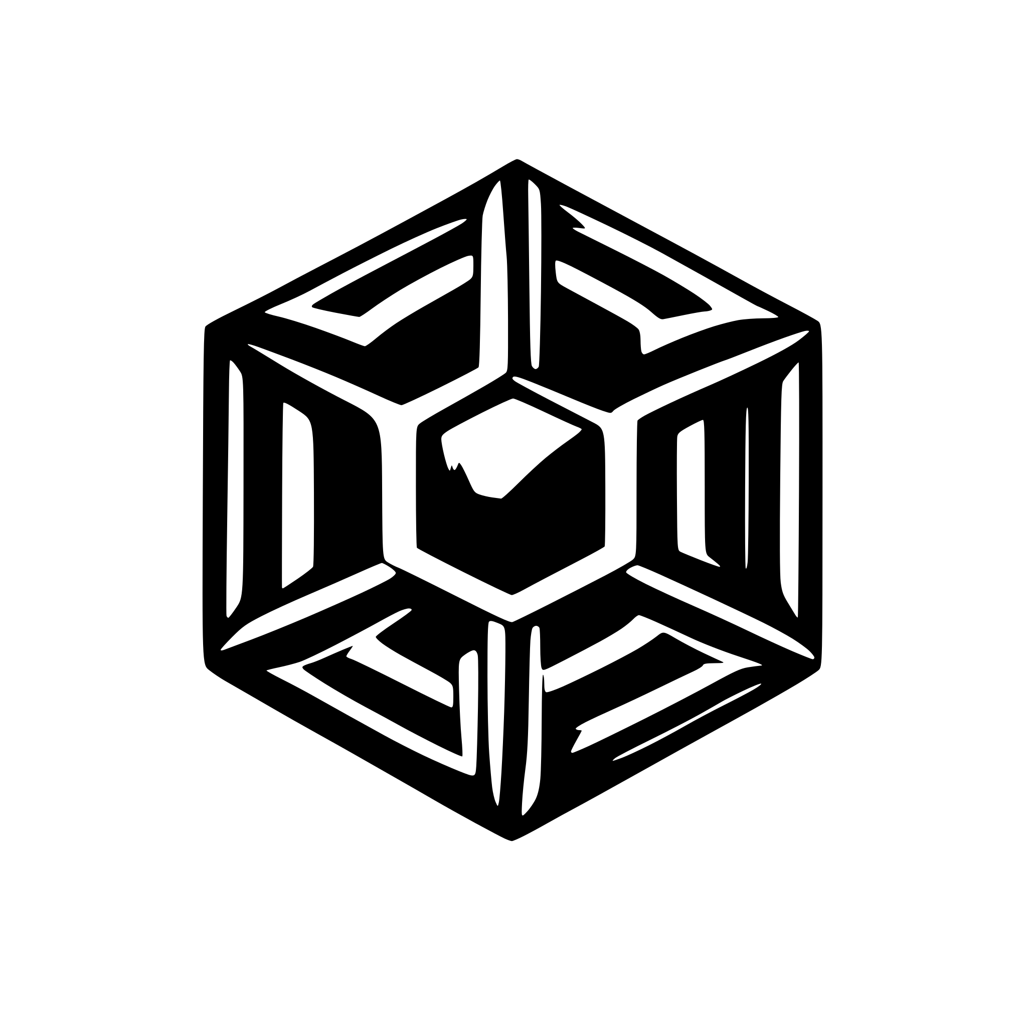 AI-generated SVG of 'dodecahedron black 2 px line'