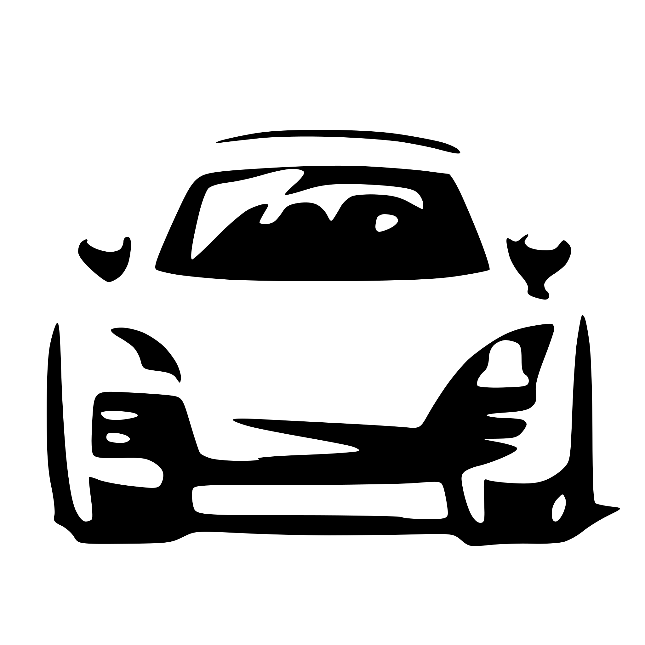 AI-generated SVG of a clean car