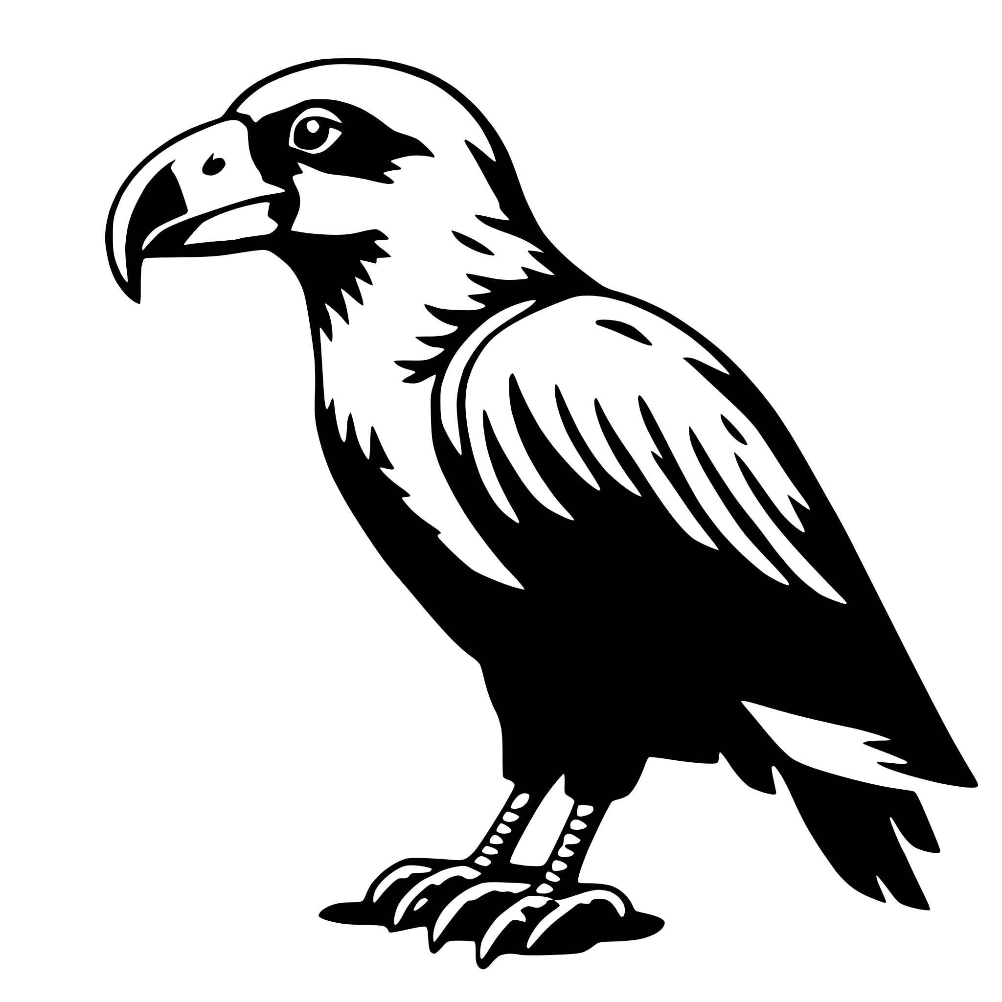 AI-generated SVG of 'condor'