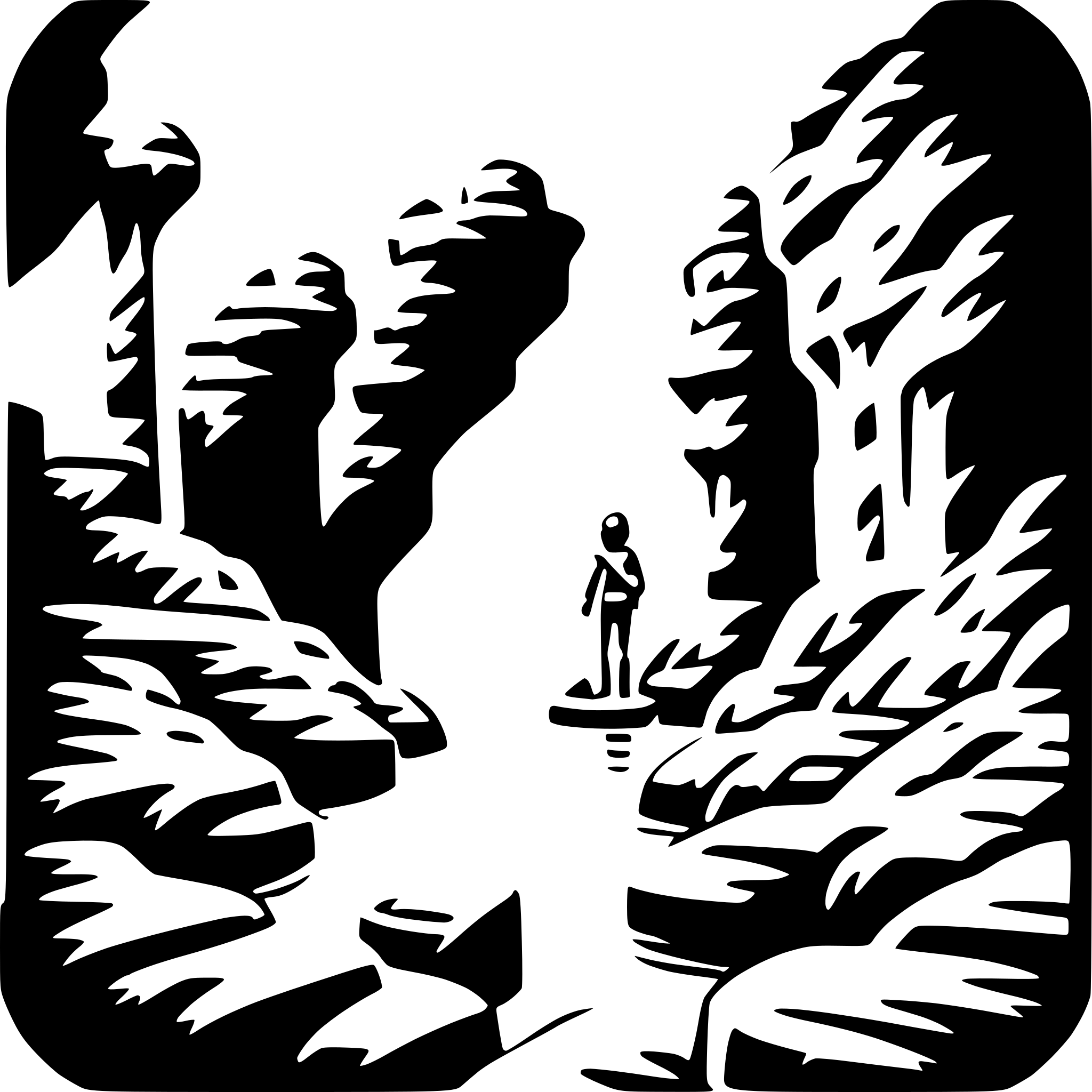 AI-generated SVG of 'exploring underwater cave'
