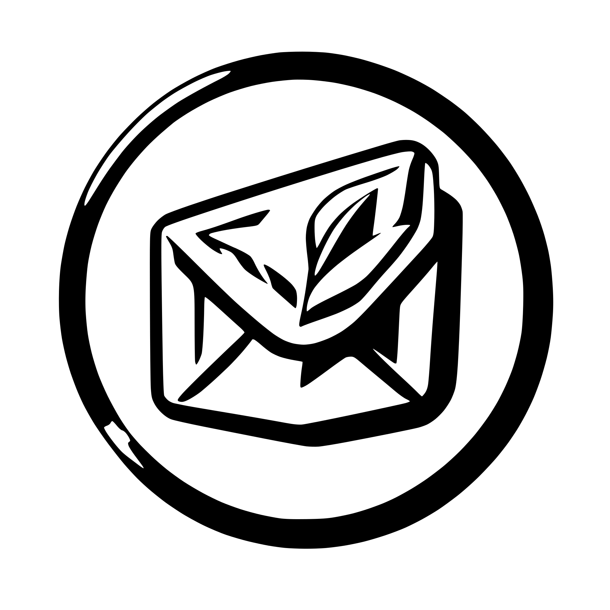 AI-generated SVG of a email