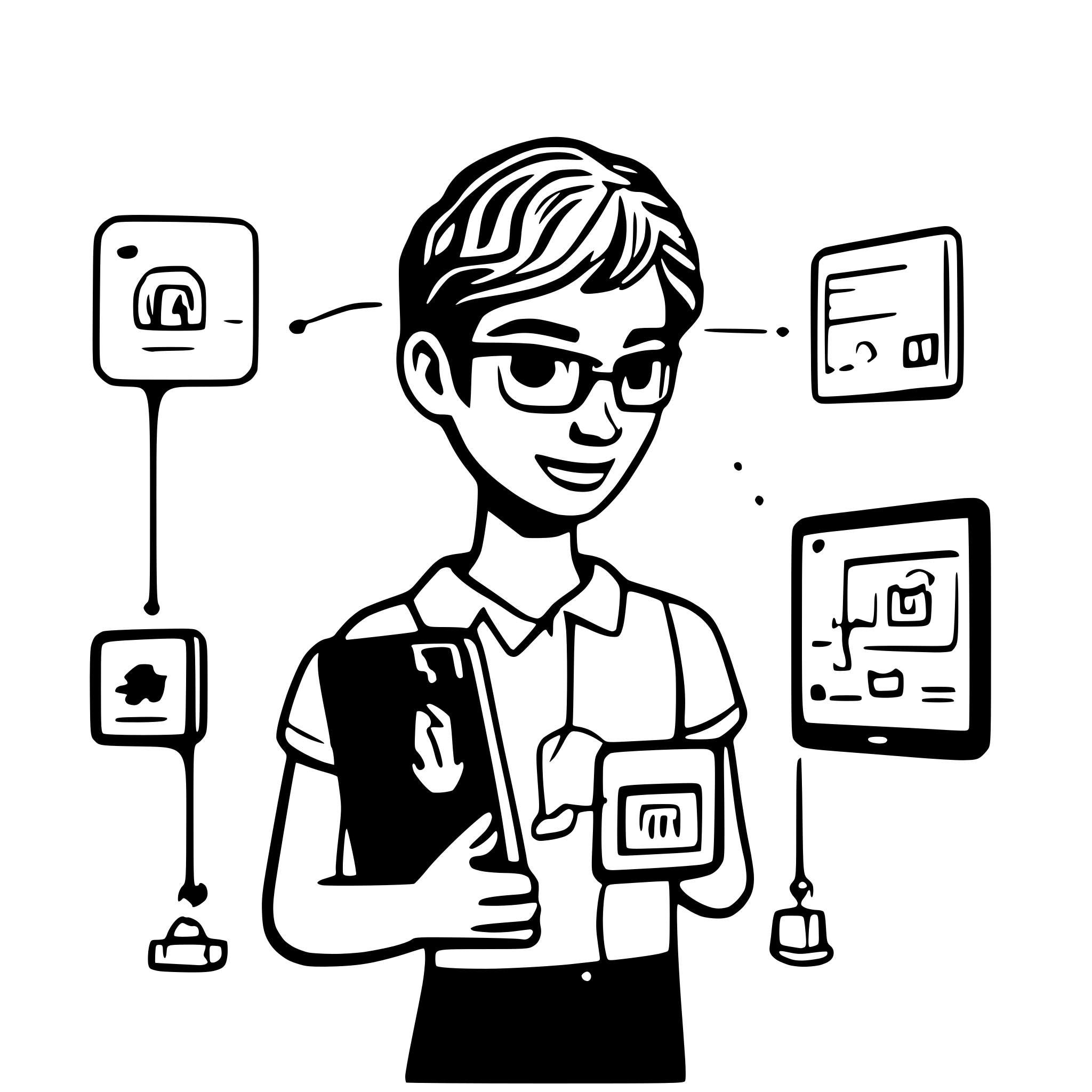 AI-generated SVG of a Visio style diagram for the Azure Application Gateway; showing a user's web browser connecting to an Azure Application Gateway which has a WAF and 2 backend nodes.