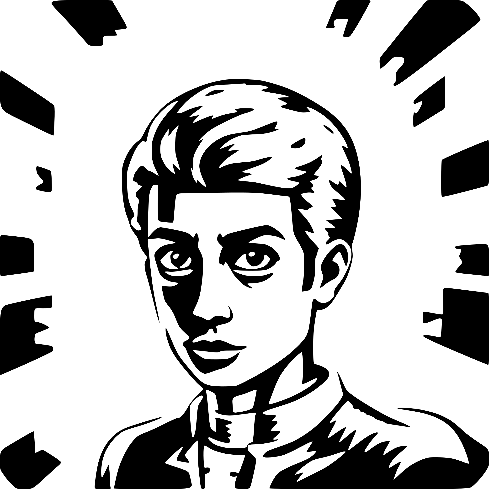 AI-generated SVG of 'remove all exept guy'