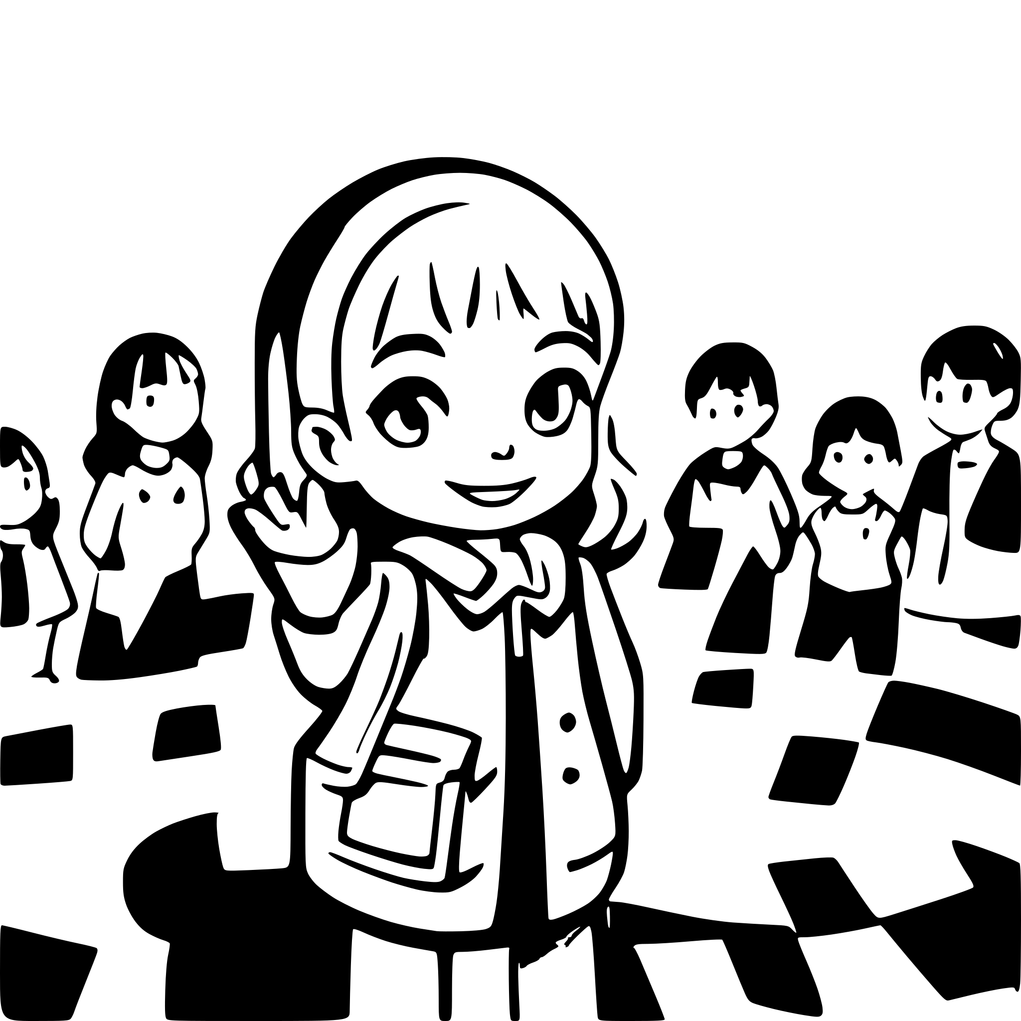 AI-generated SVG of a Toddler saying goodbye to the kindergarden