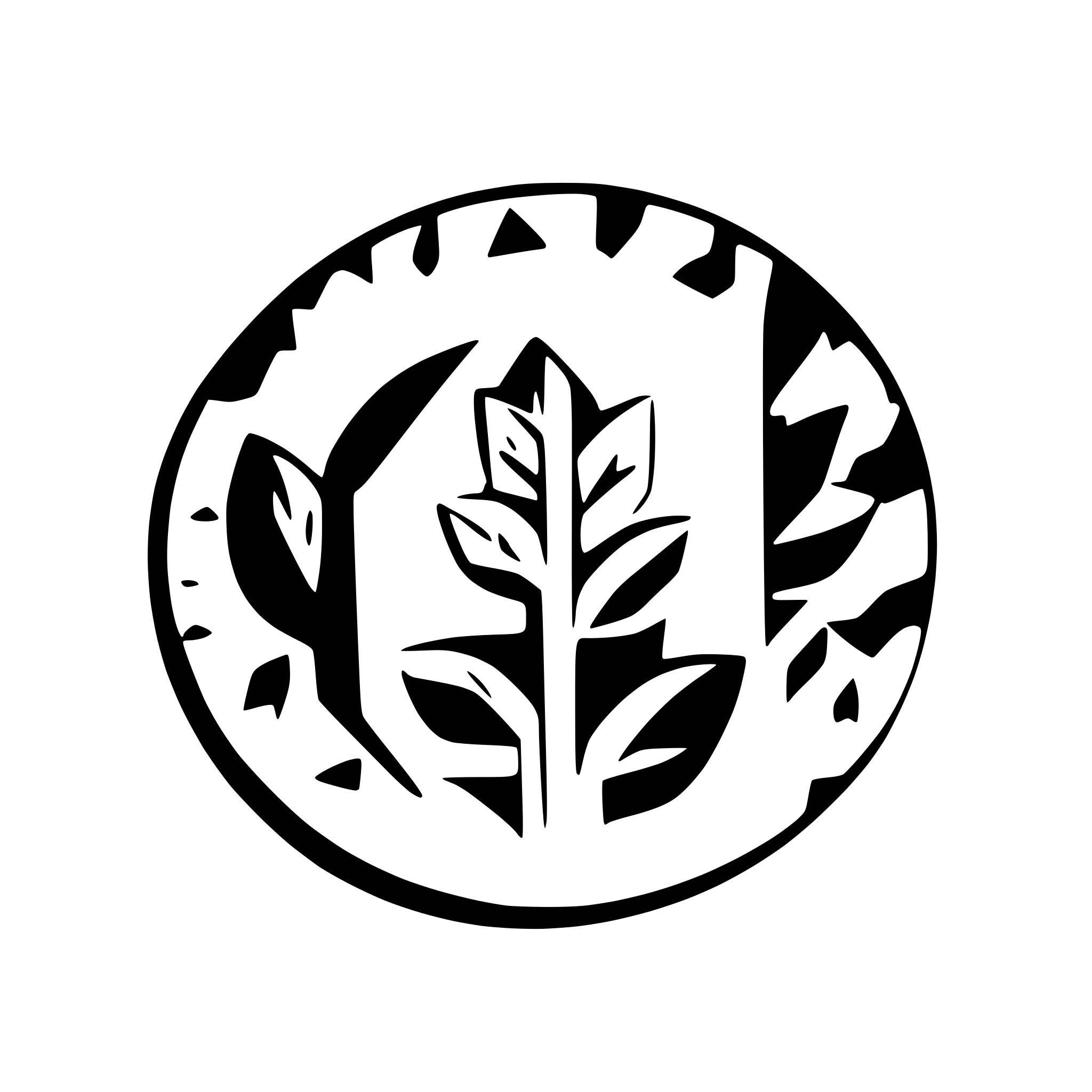AI-generated SVG of 'peaceful cartoons with banners'