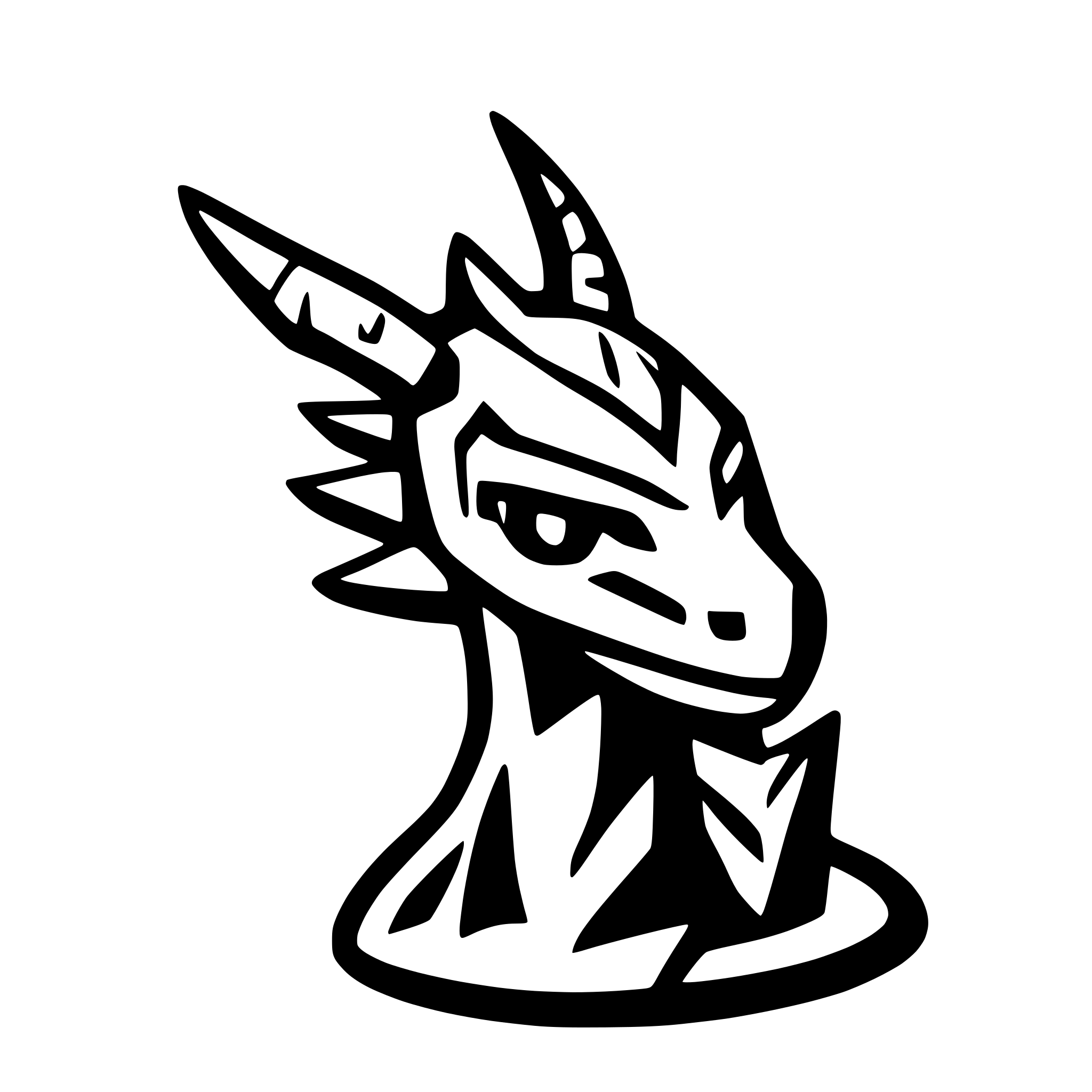 AI-generated SVG of 'dragonshard'