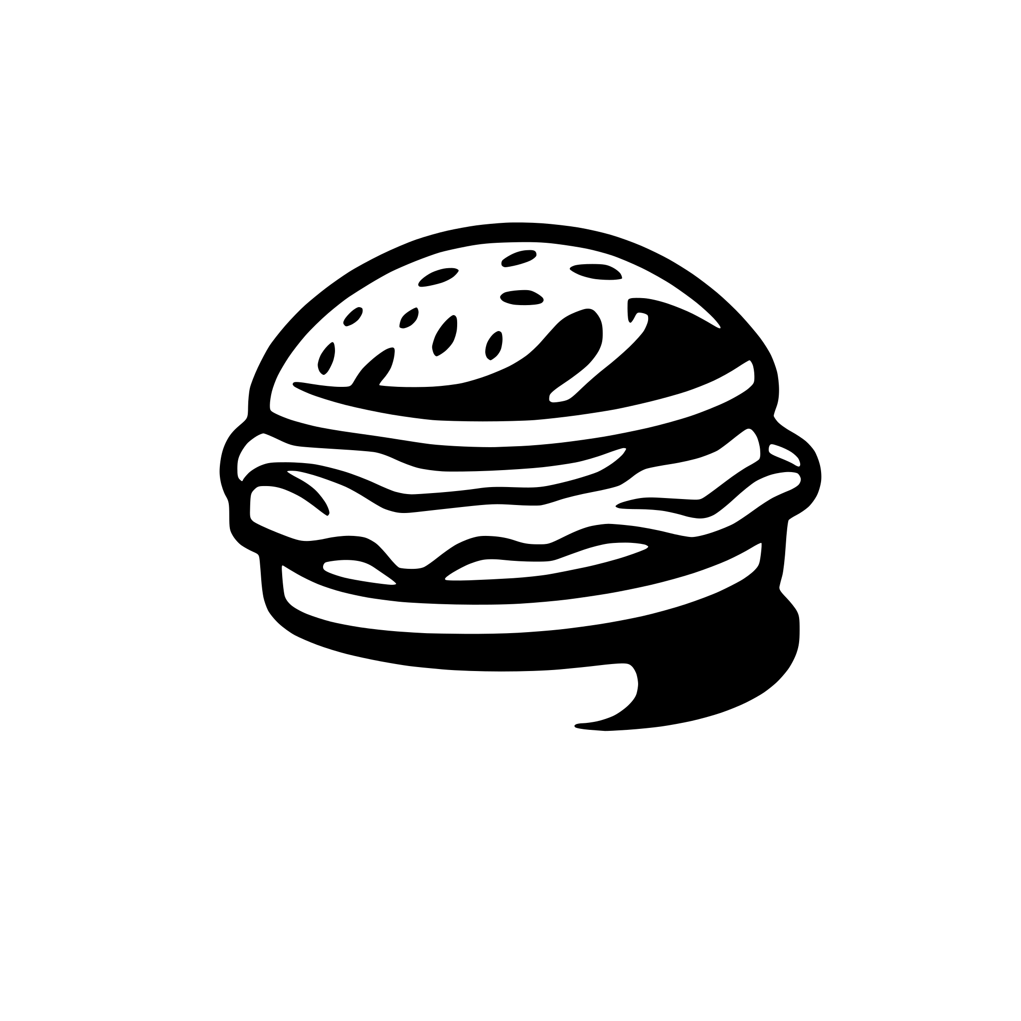 AI-generated SVG of a TURKISH STYLE BURGER