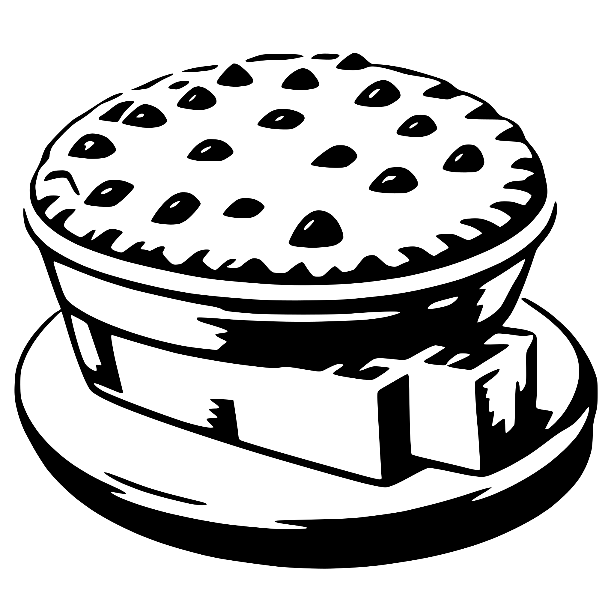 AI-generated SVG of a pie